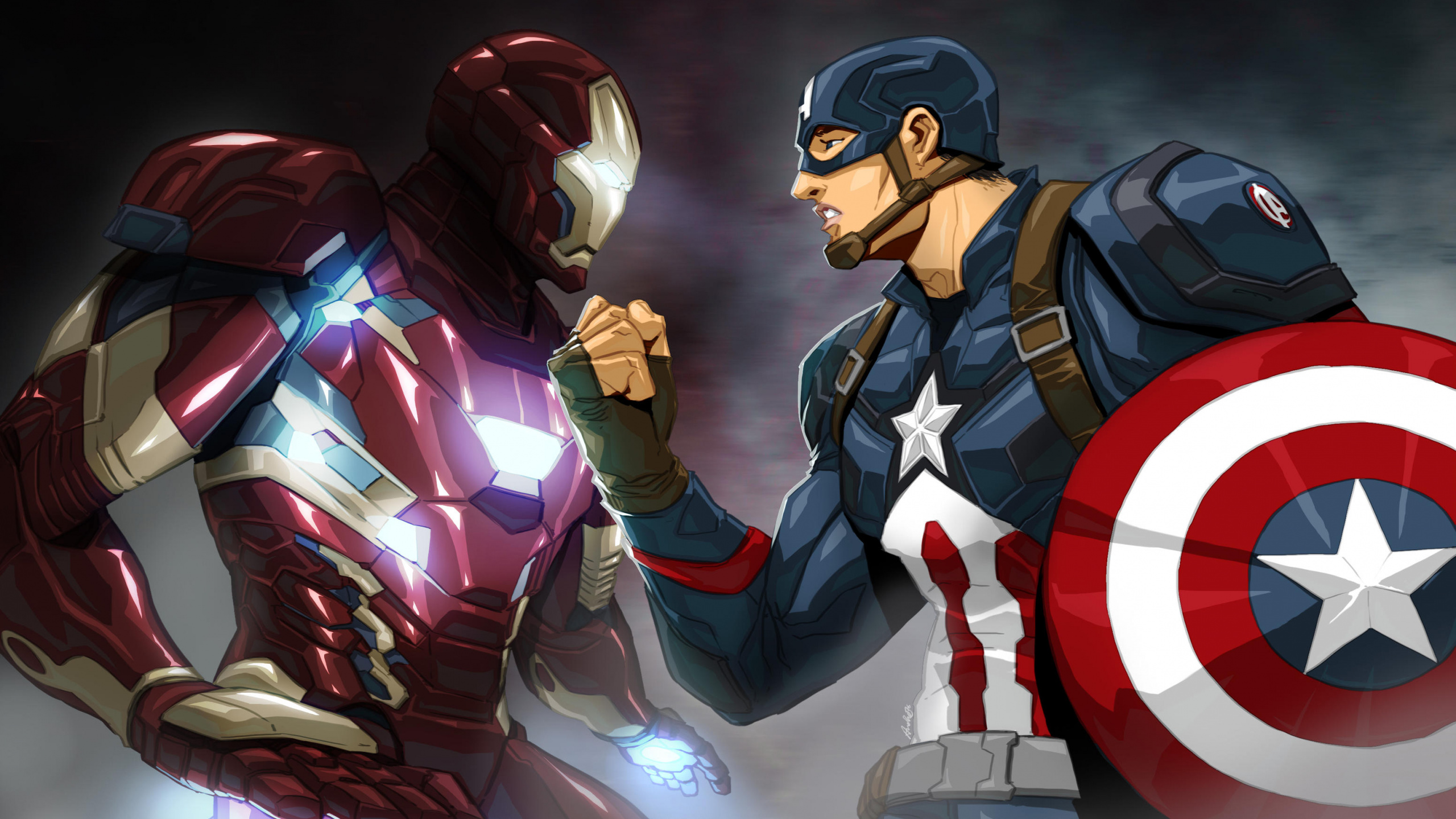 Капитан Америка и Железный человек
