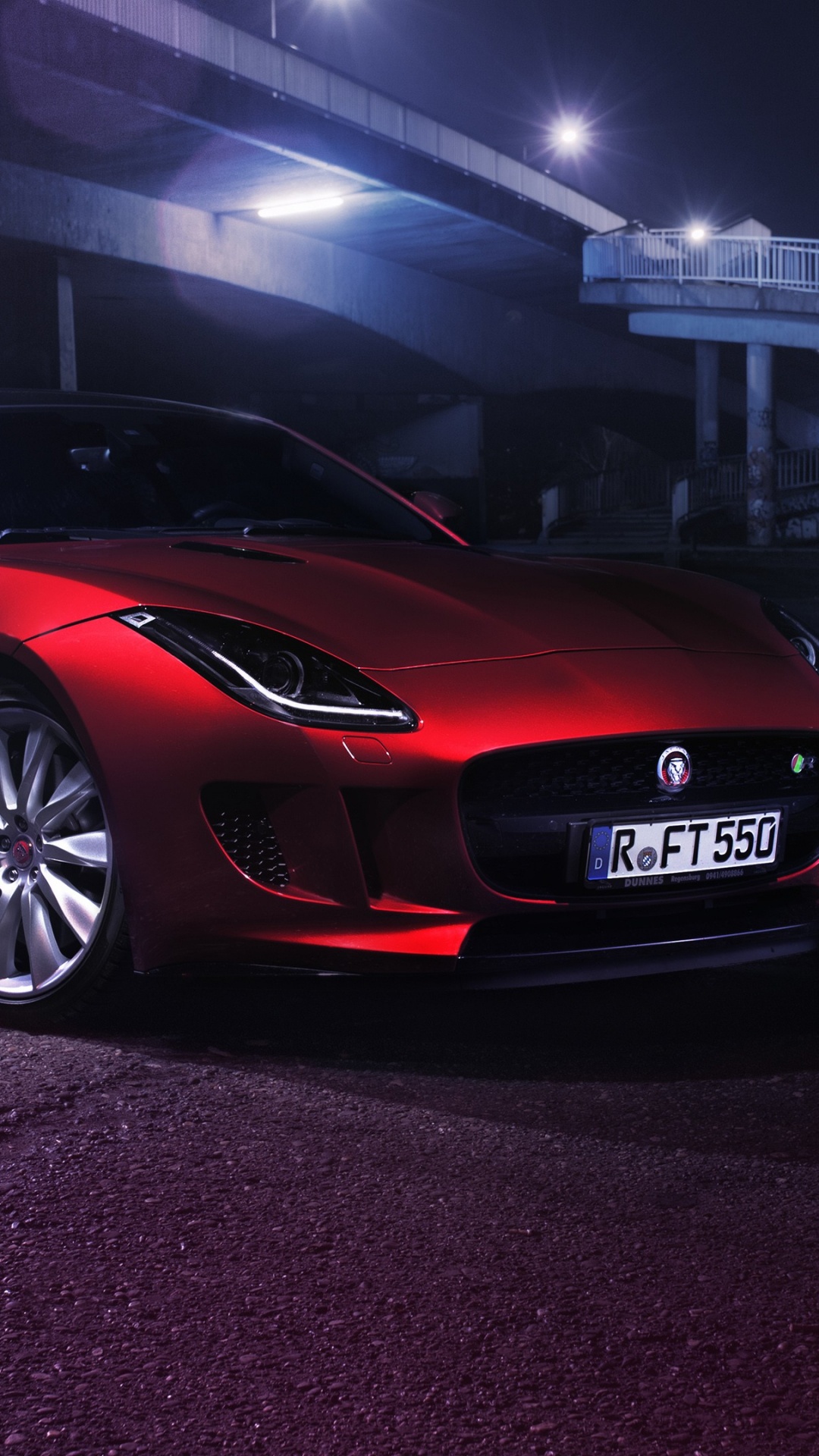 Neon Jaguar f Type
