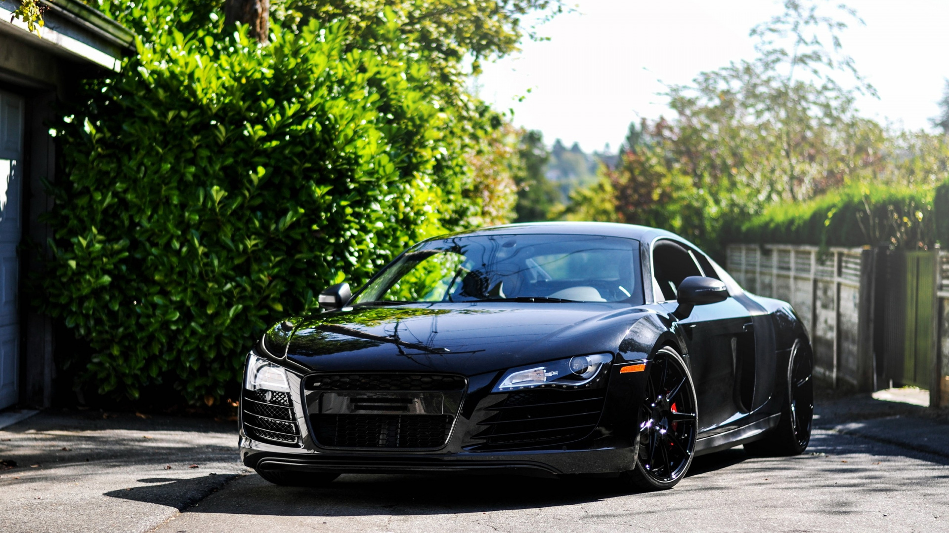 Black Audi 4k