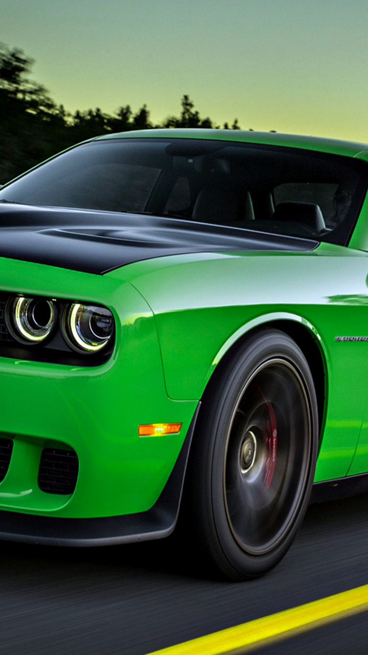 Dodge Challenger Hellcat Р·РµР»РµРЅС‹Р№