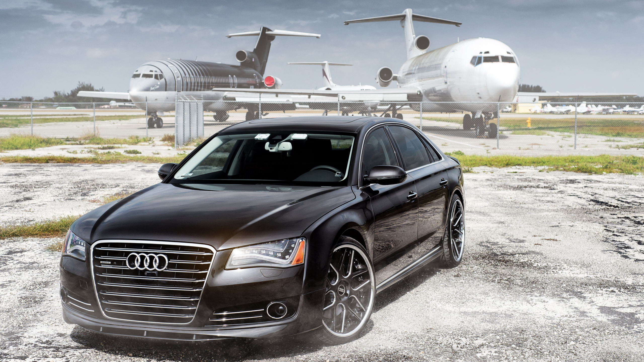 Обои 2018 Ауди А8, audi, авто, 2011 Audi А8, обод WQHD, QHD, 16:9 бесплатно, зас