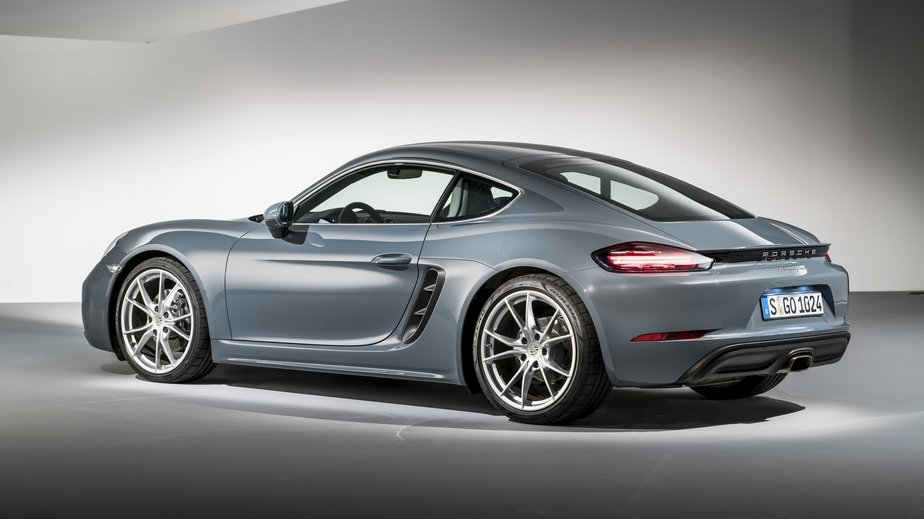 Porsche Cayman 4k