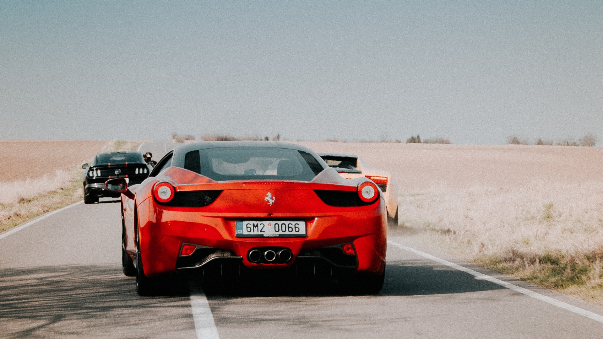 Феррари 458 Italia сзади