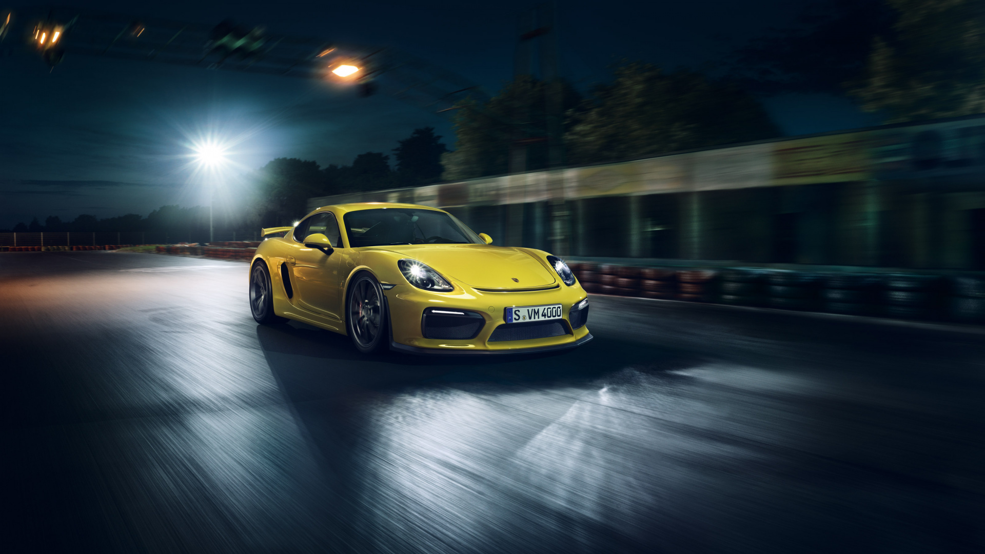 Porsche Cayman Р¶РµР»С‚С‹Р№