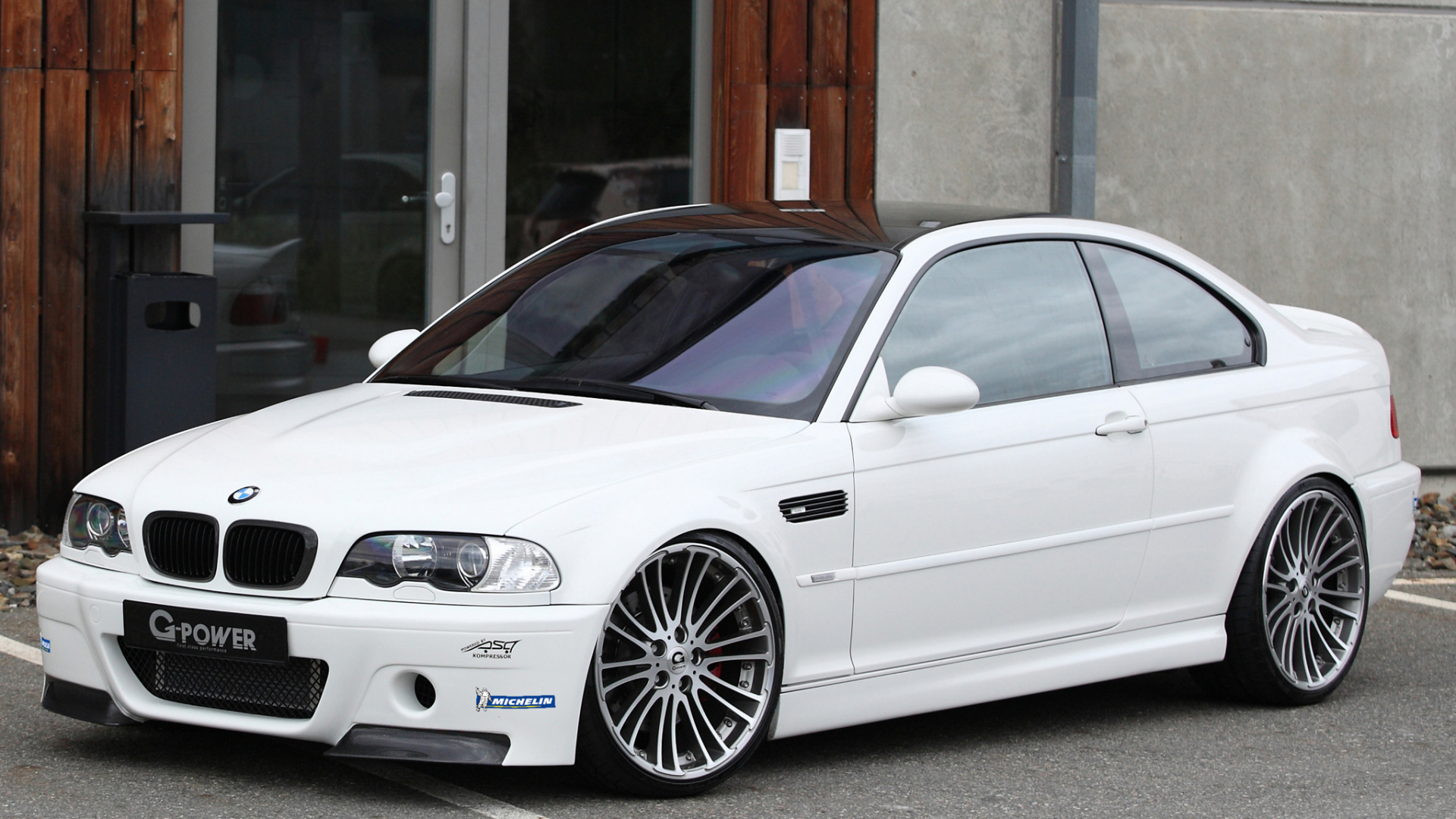 BMW e46 Tuning Blue