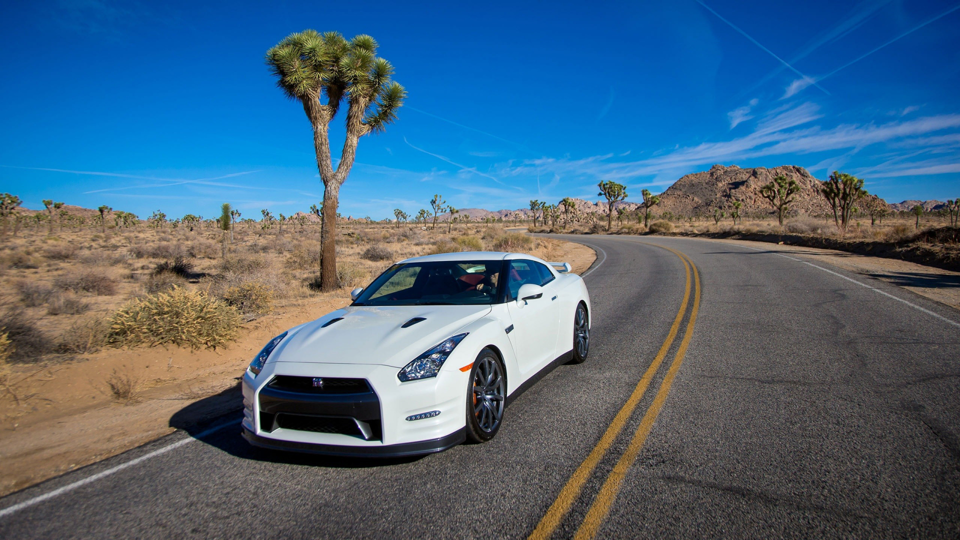 GTR r35 на трассе