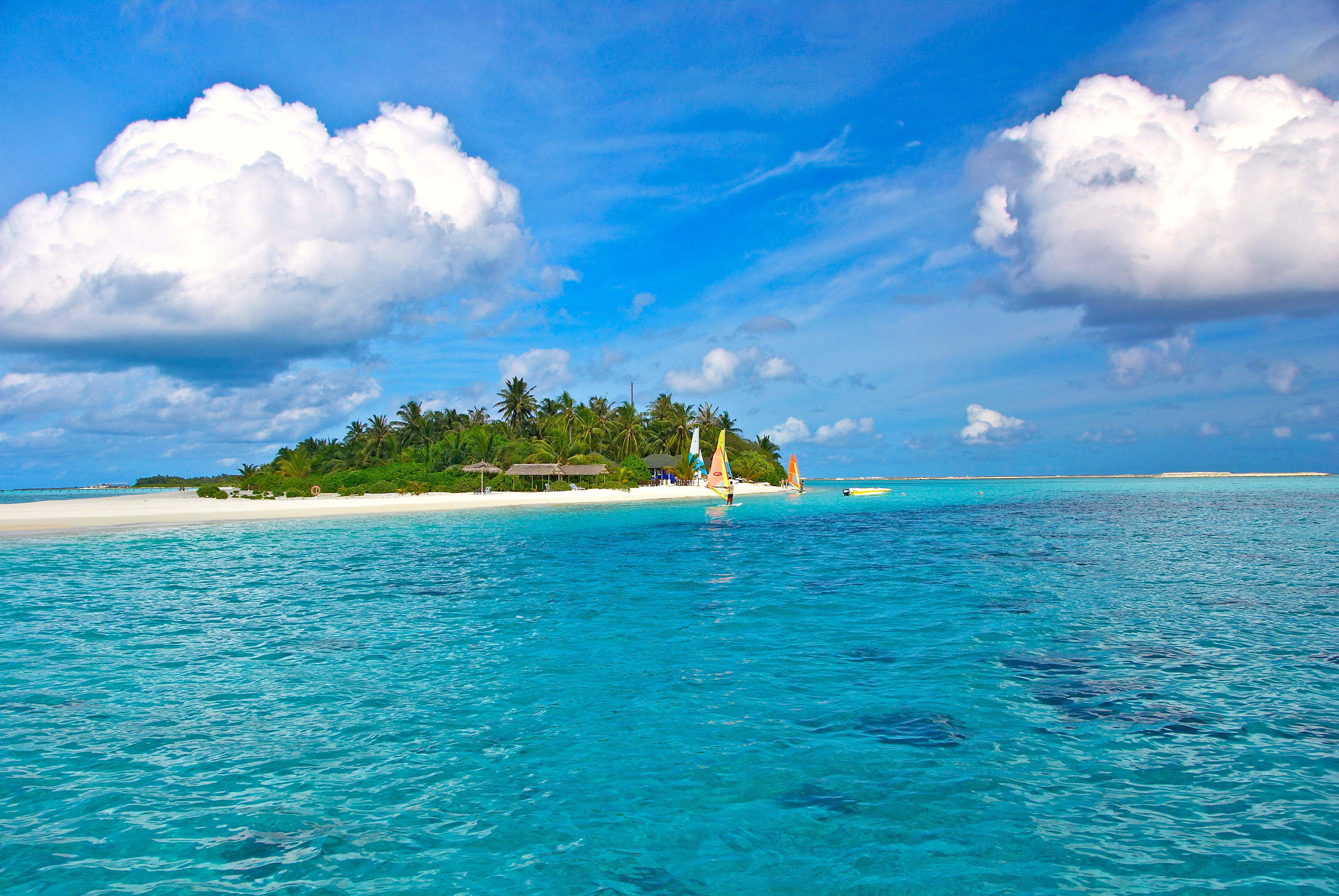 Мальдивы океан острова