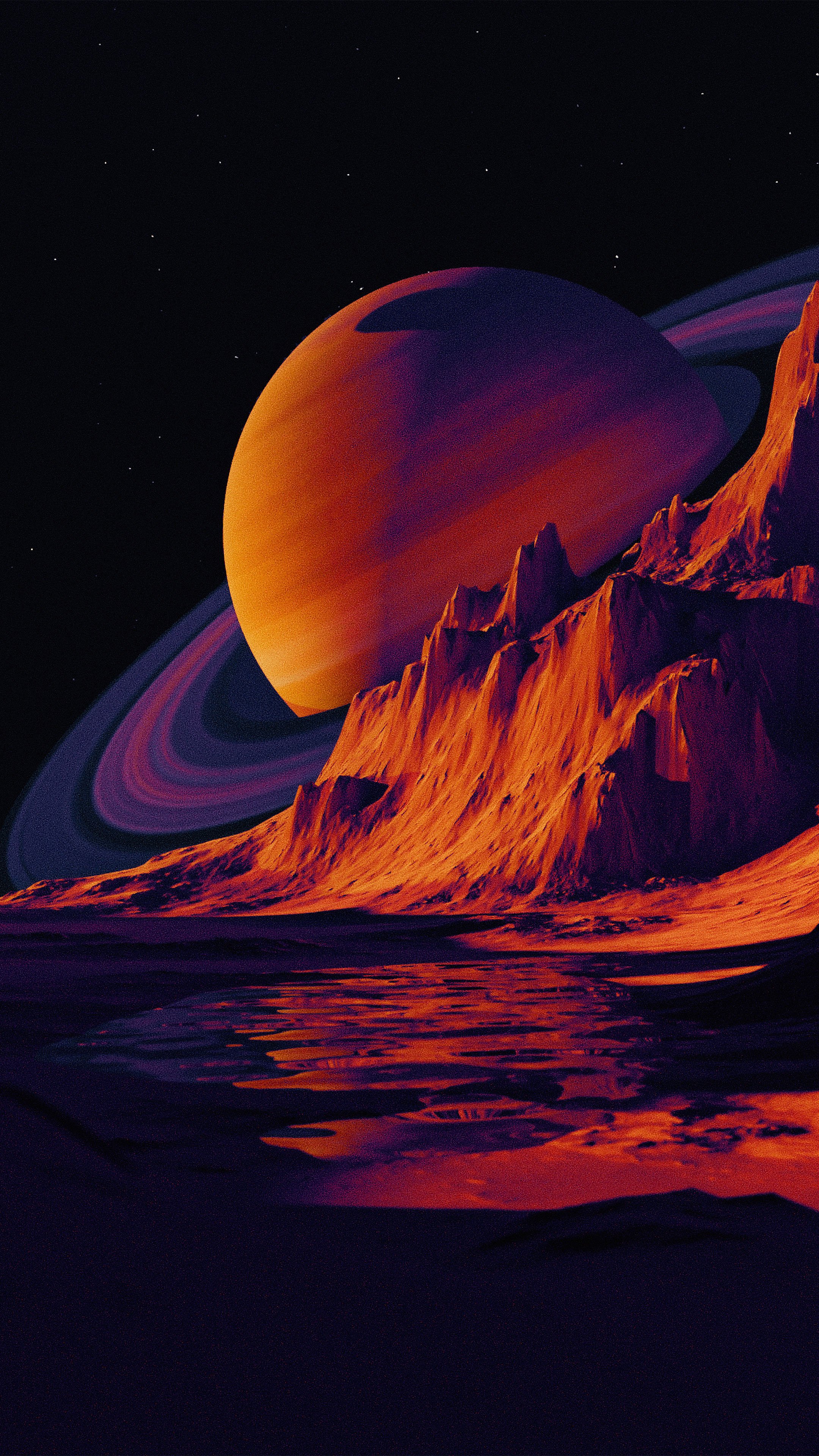 Пейзажи Сатурна