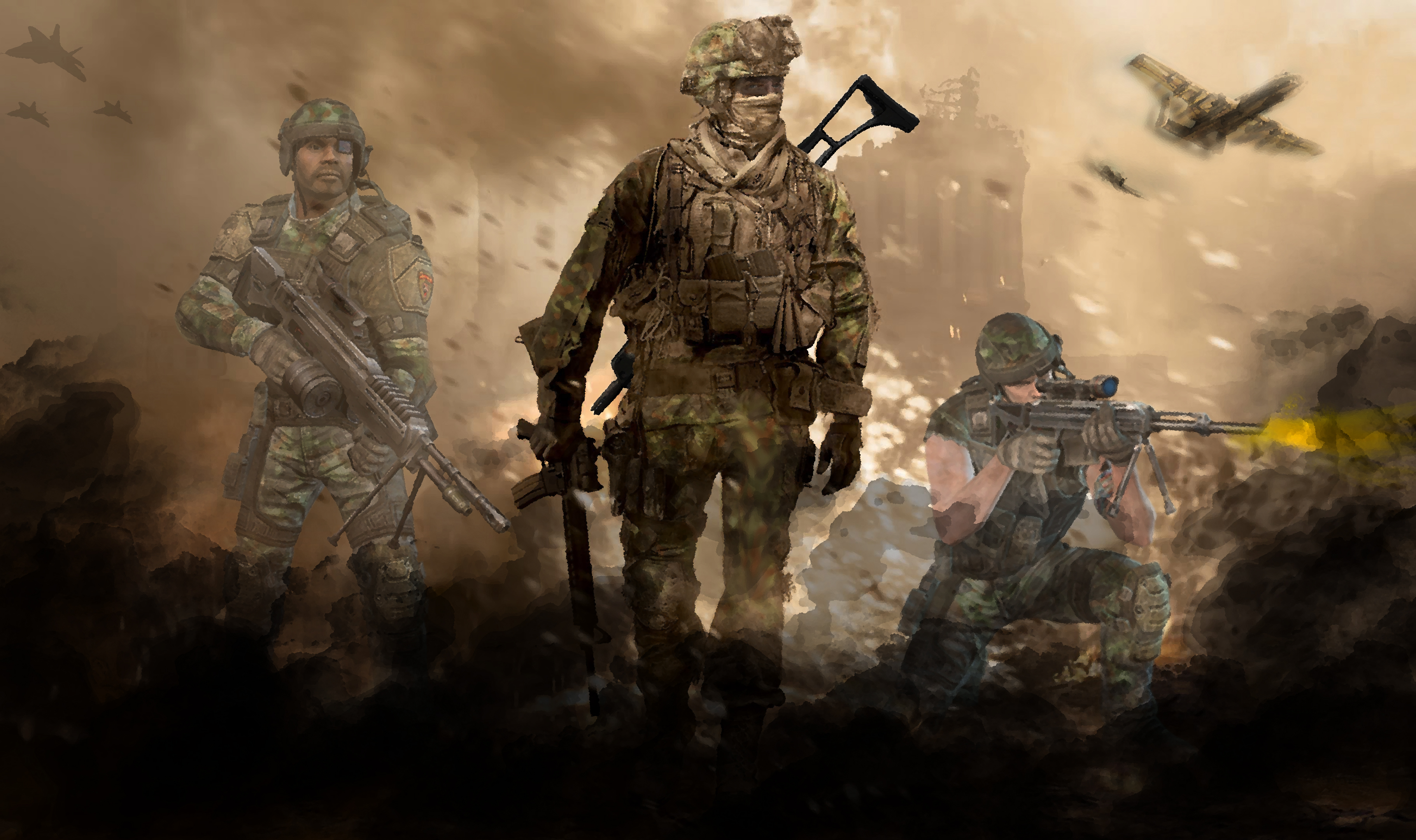 Call of Duty 4 Modern Warfare арт