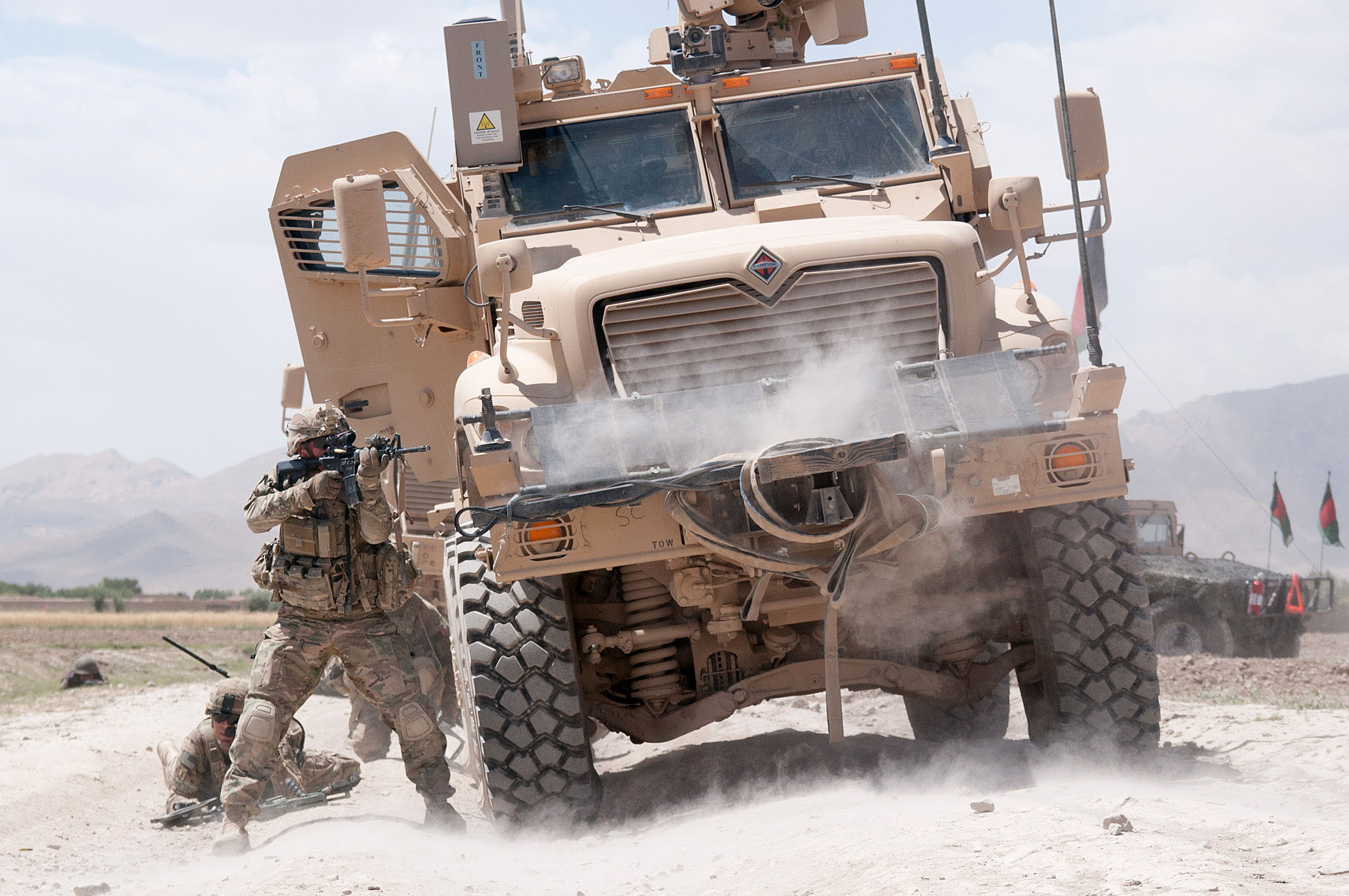 MRAP И тигр
