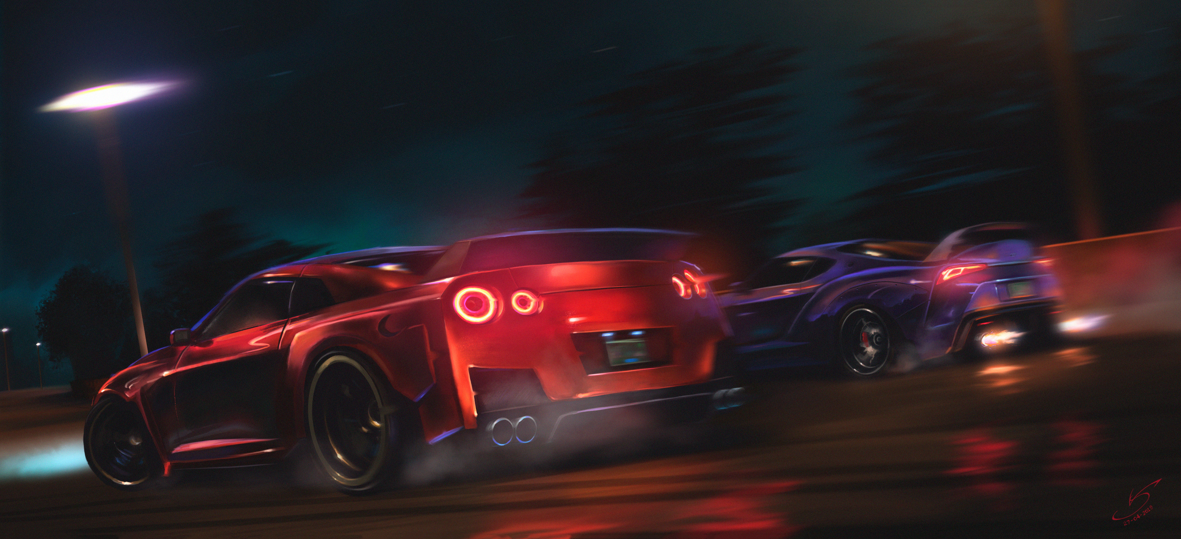Supra a80 Neon