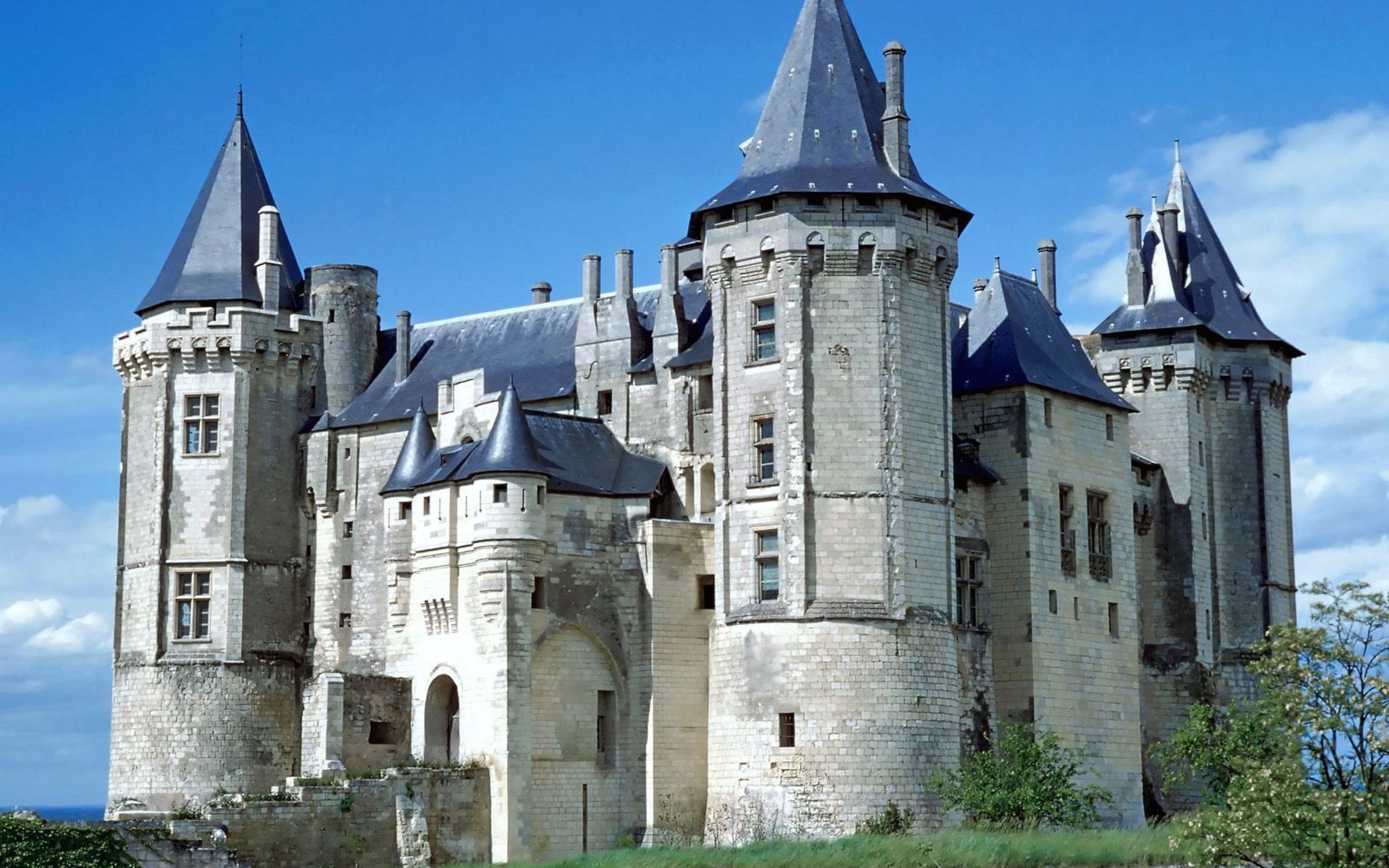 Средневековый замок во франции. Шато де Пьерфон Франция. Замок Веррери Франция. Замок Шевенон Франция. Средневековый романский замок.