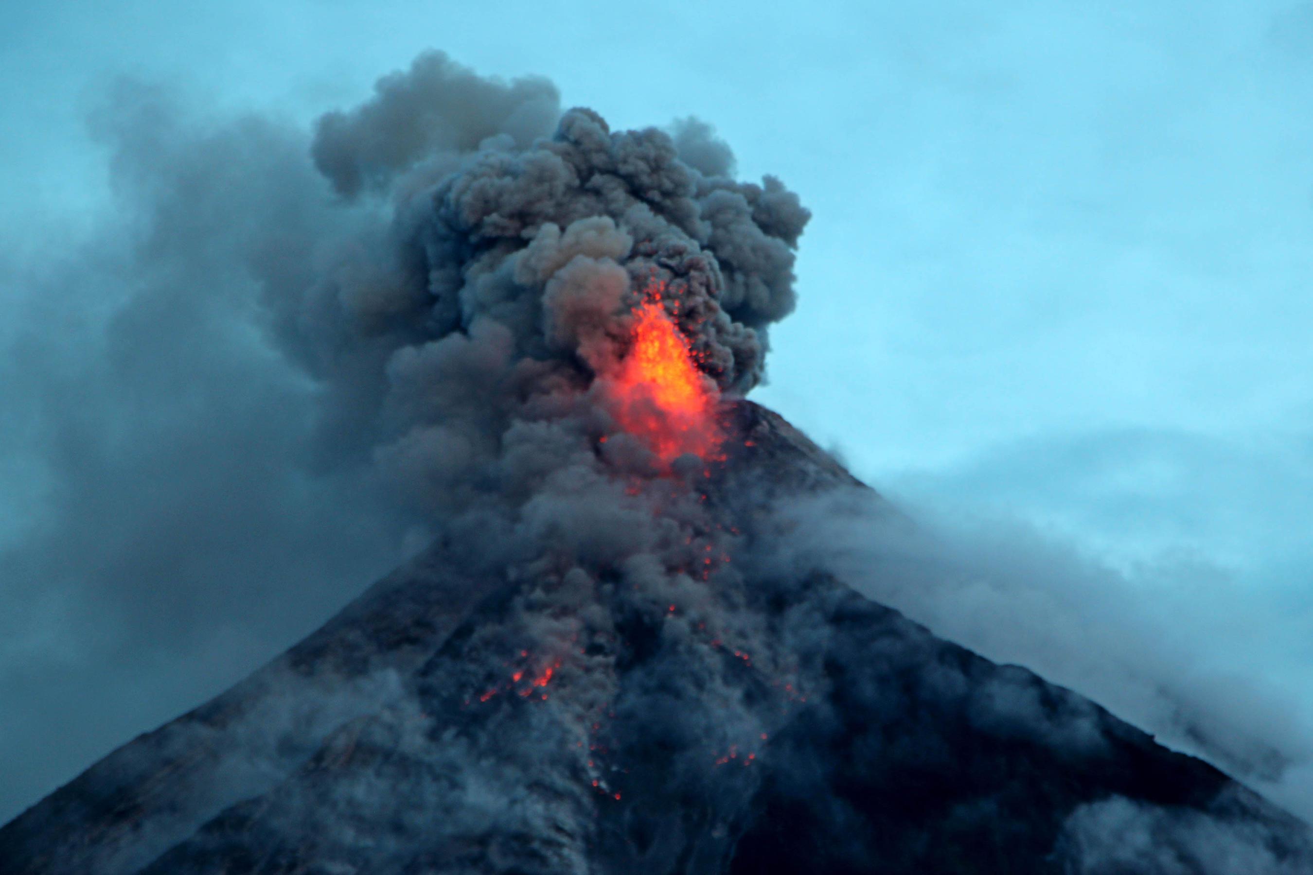 Вулканский Тип извержения вулкана