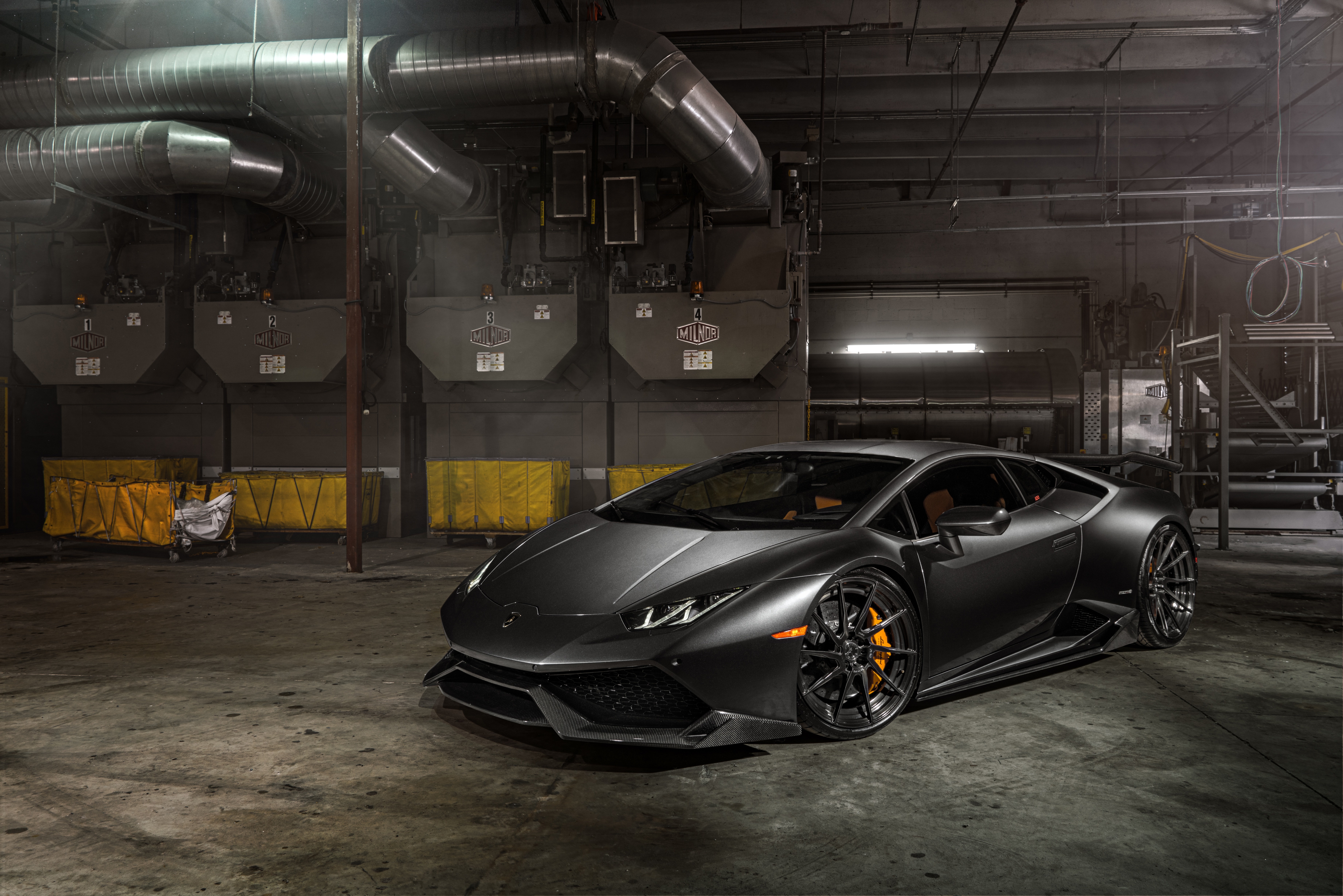 Lamborghini Aventador Black Matte Performance