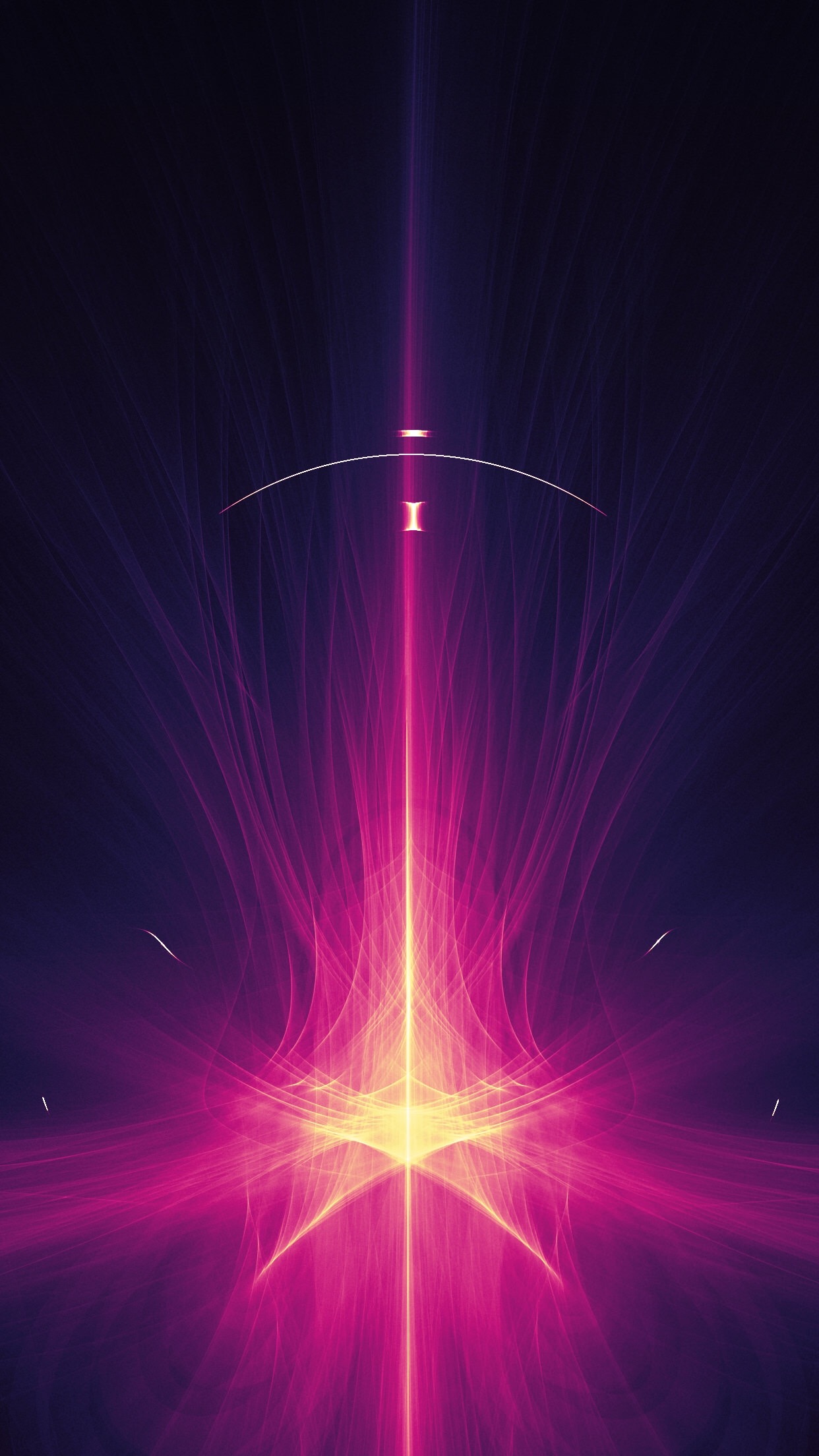 Обои свет, земля, атмосфера земли, пурпур, Визуальный эффект освещения ...