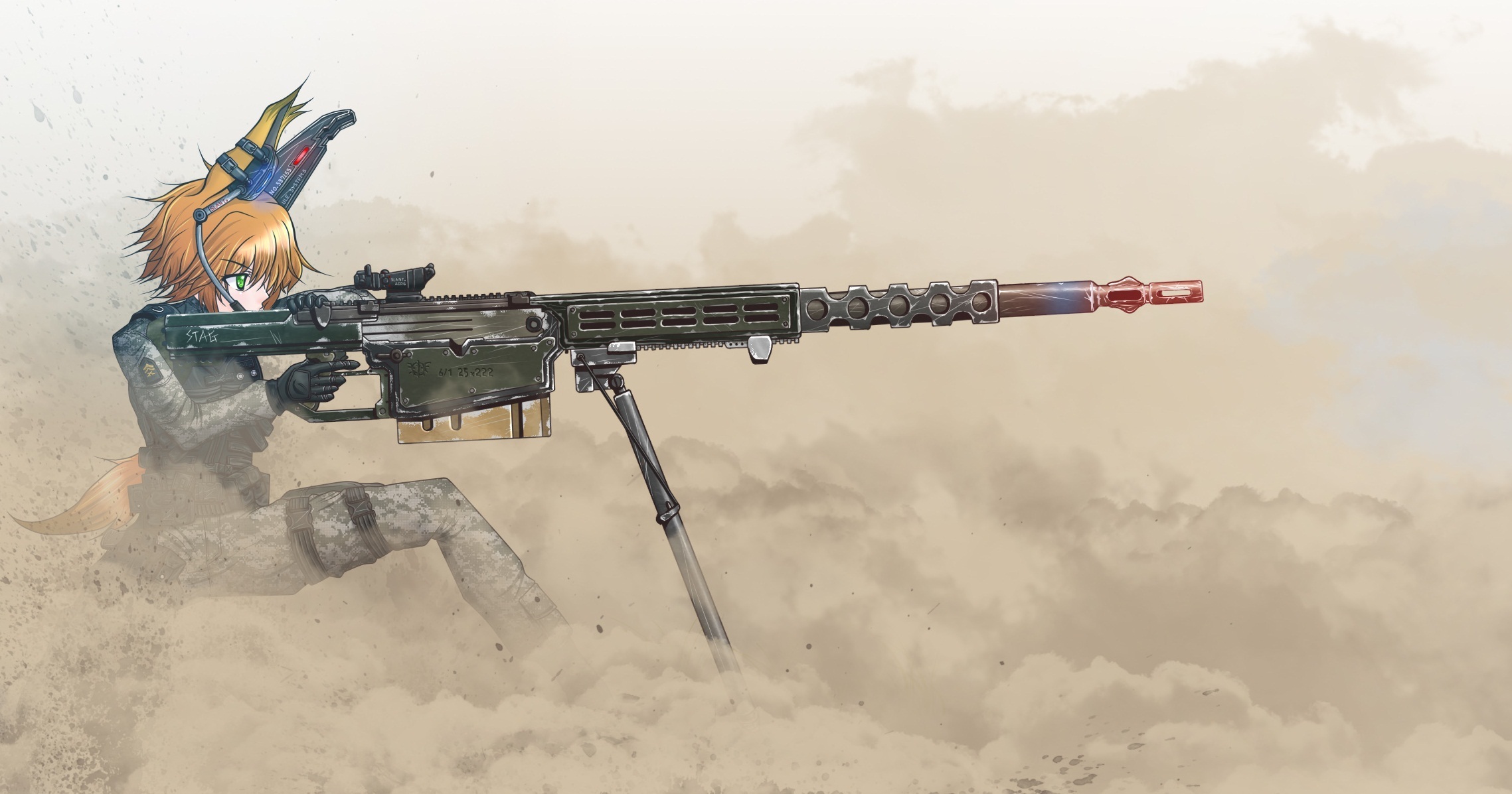 Снайперская винтовка арт постапокалипсис