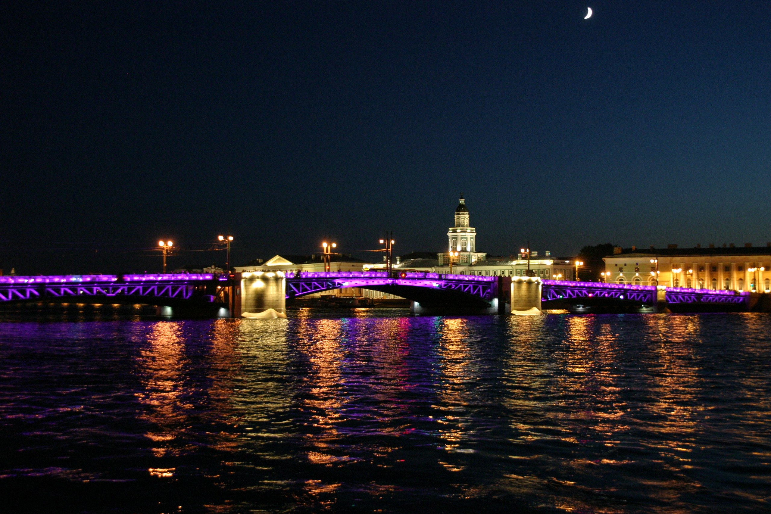 санкт петербург ночью красивые