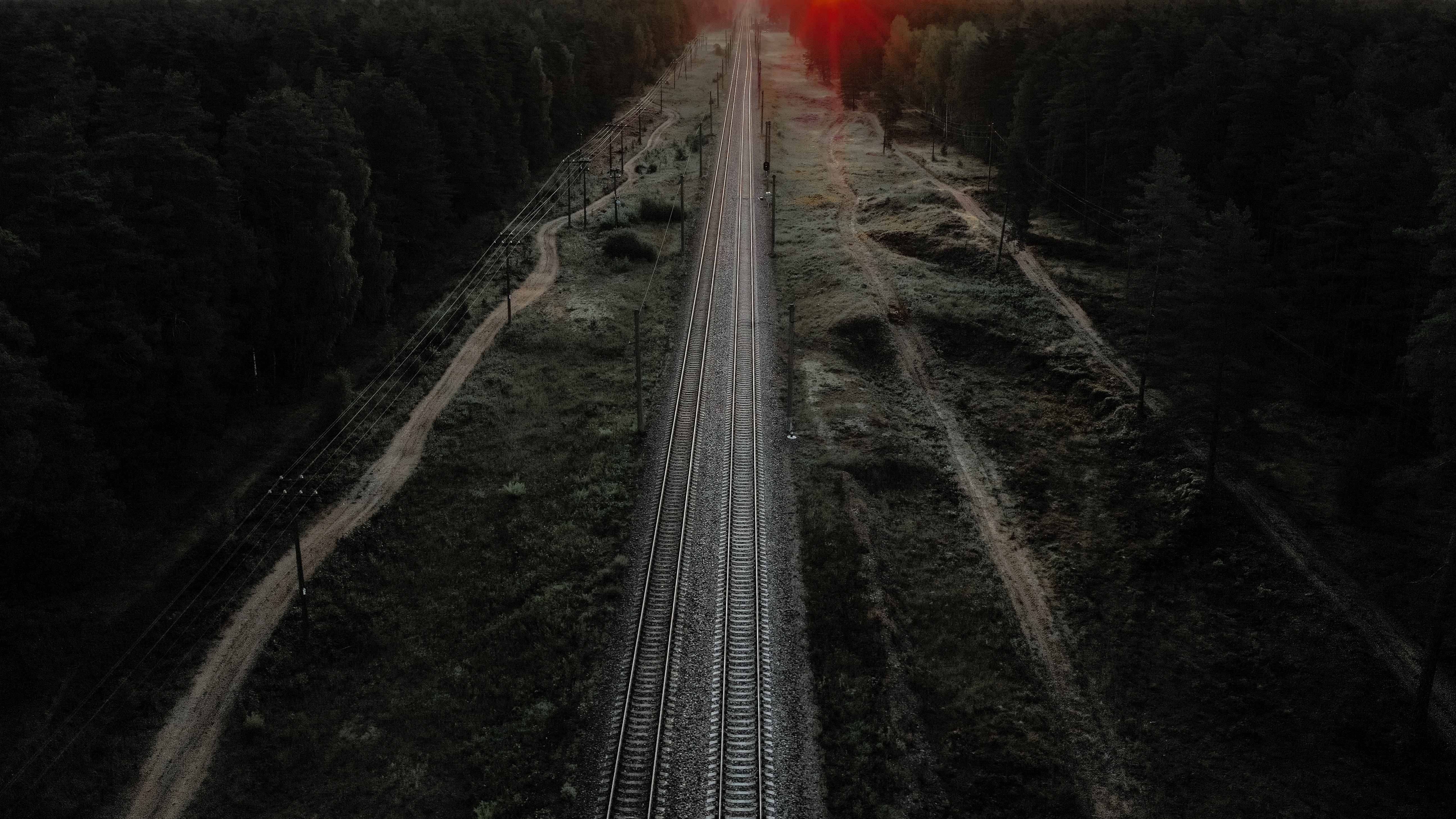 Железная Дорога Вид Сверху