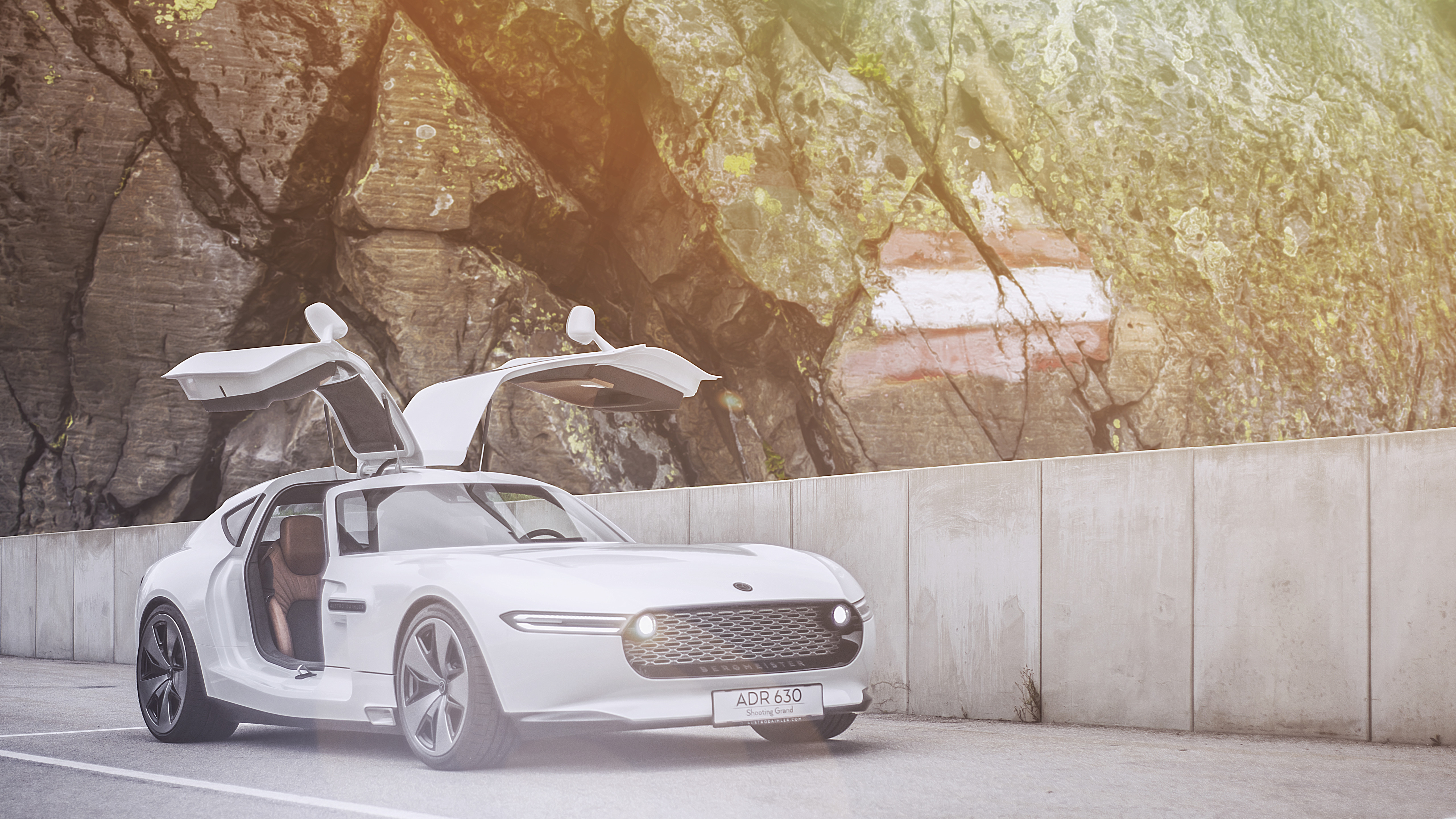 Мерседес SLS AMG крыло Чайки