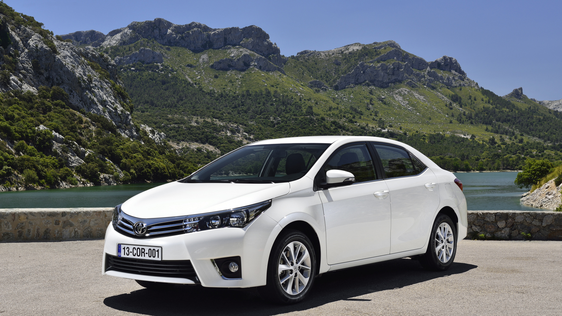 Обои Горг Блау, авто, toyota, седан, Тойота Королла в разрешении 1920x1080