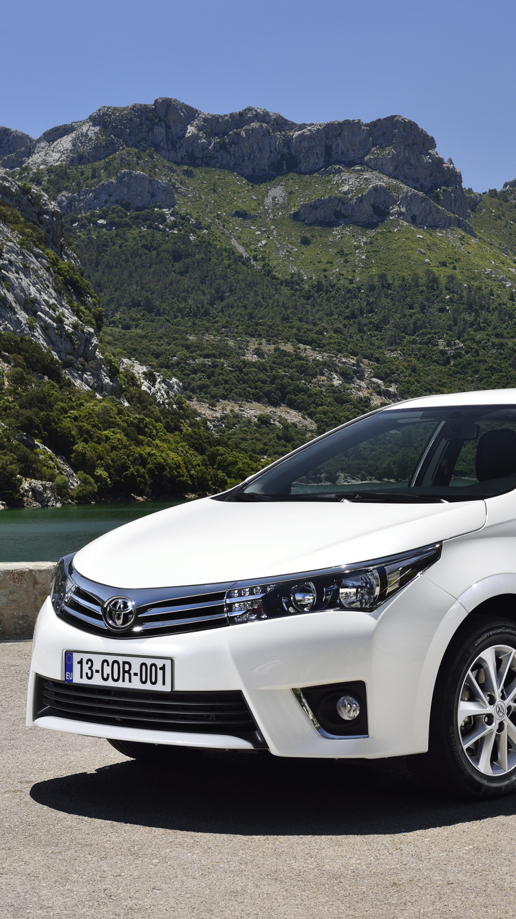 Обои Горг Блау, авто, toyota, седан, Тойота Королла в разрешении 750x1334