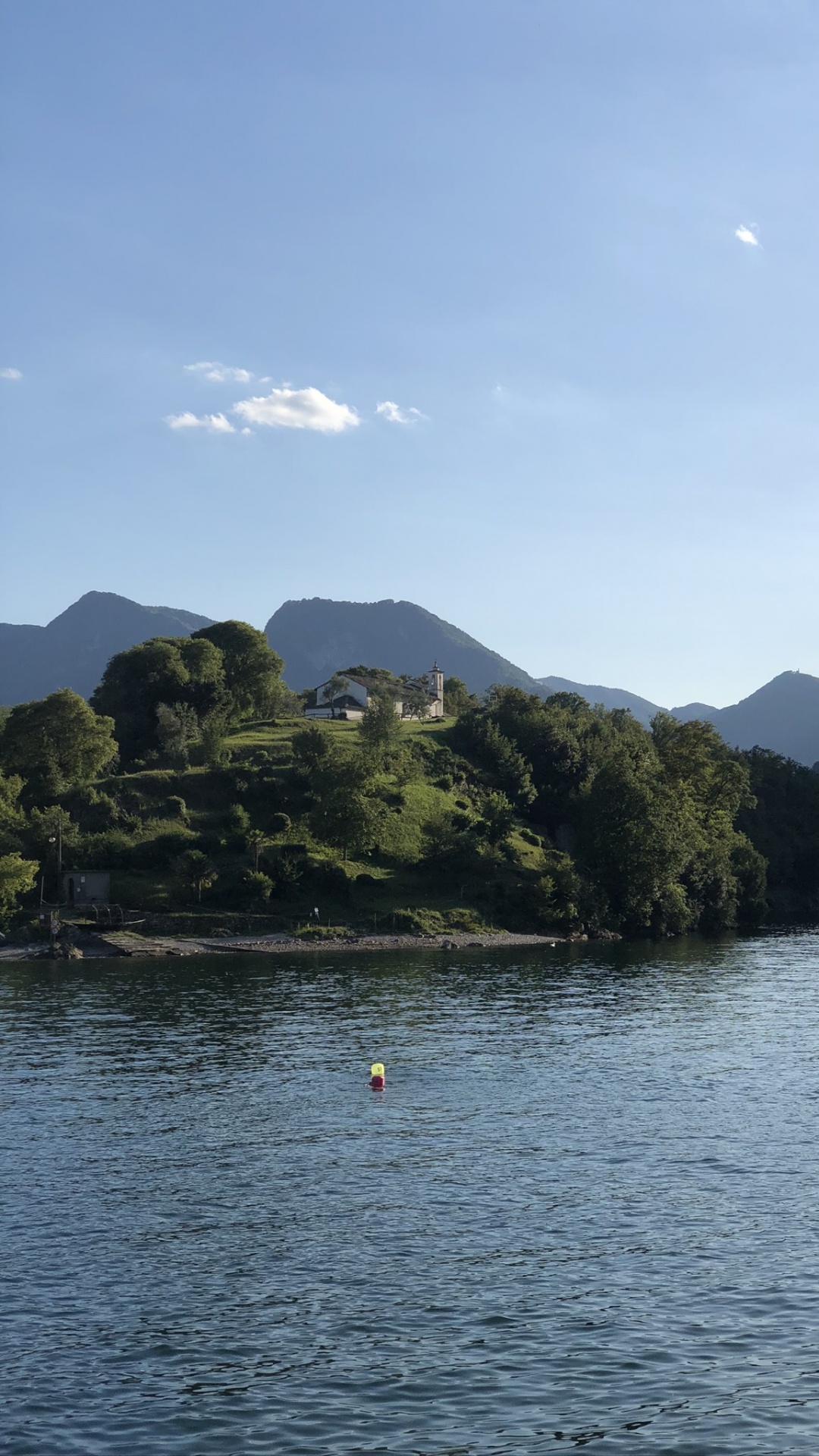 Обои Обермаубах, водоем, горный рельеф, природа, растительность в разрешении 1080x1920