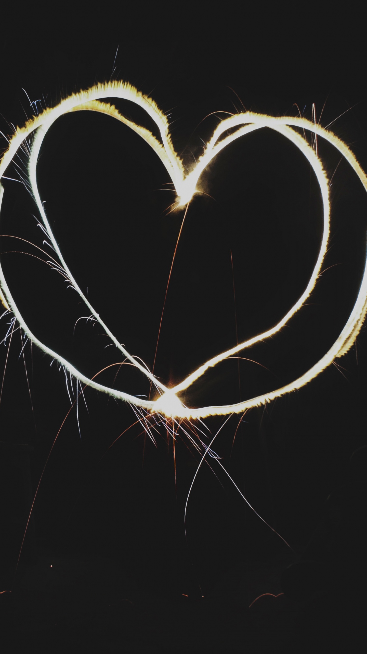 Обои сердце, любовь, орган, День Святого Валентина, темнота в разрешении 1440x2560