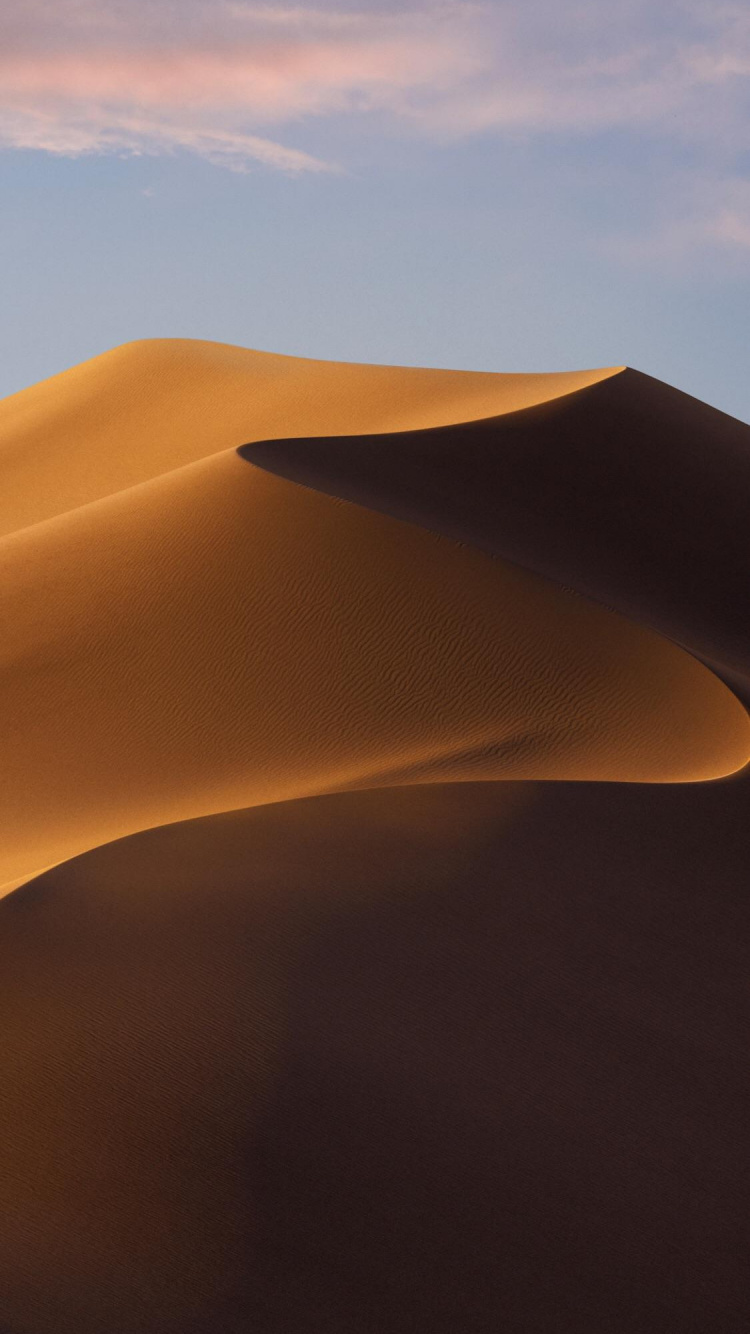 Обои яблоко, ios, Операционная система, коричневый цвет, облако в разрешении 750x1334