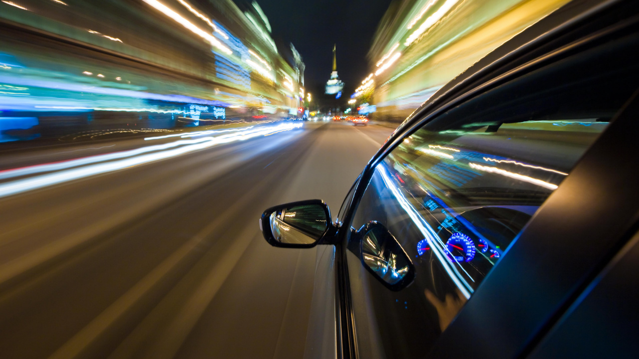 Обои авто, вождение, дорога, ограничение скорости, скорость в разрешении 1280x720