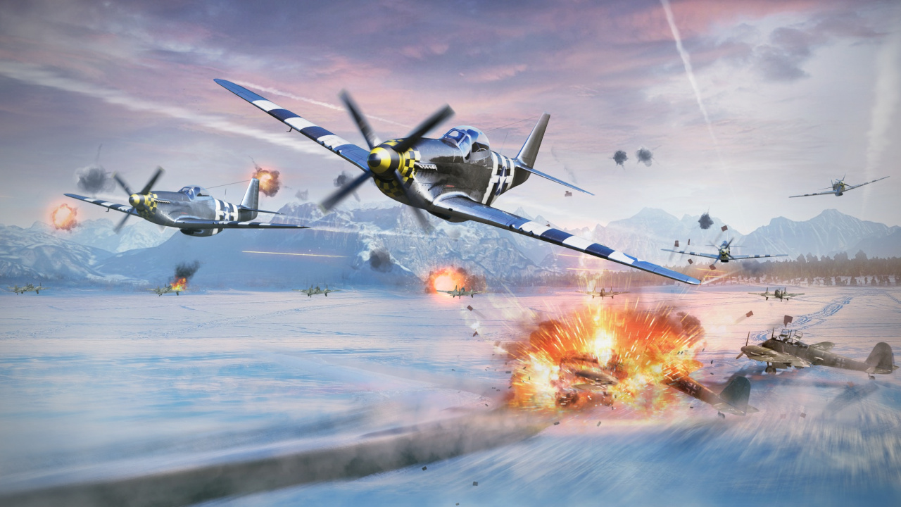 Обои гром войны, самолет, самолеты, военный самолет, авиация в разрешении 1280x720