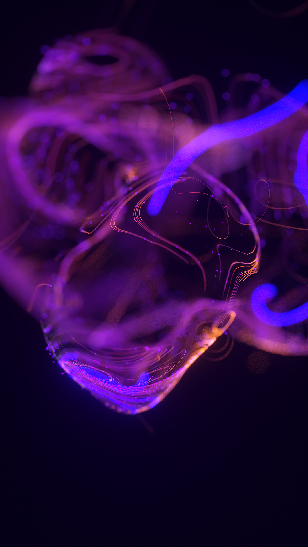 Обои свет, вода, пурпур, Фиолетовый, розовый в разрешении 1080x1920