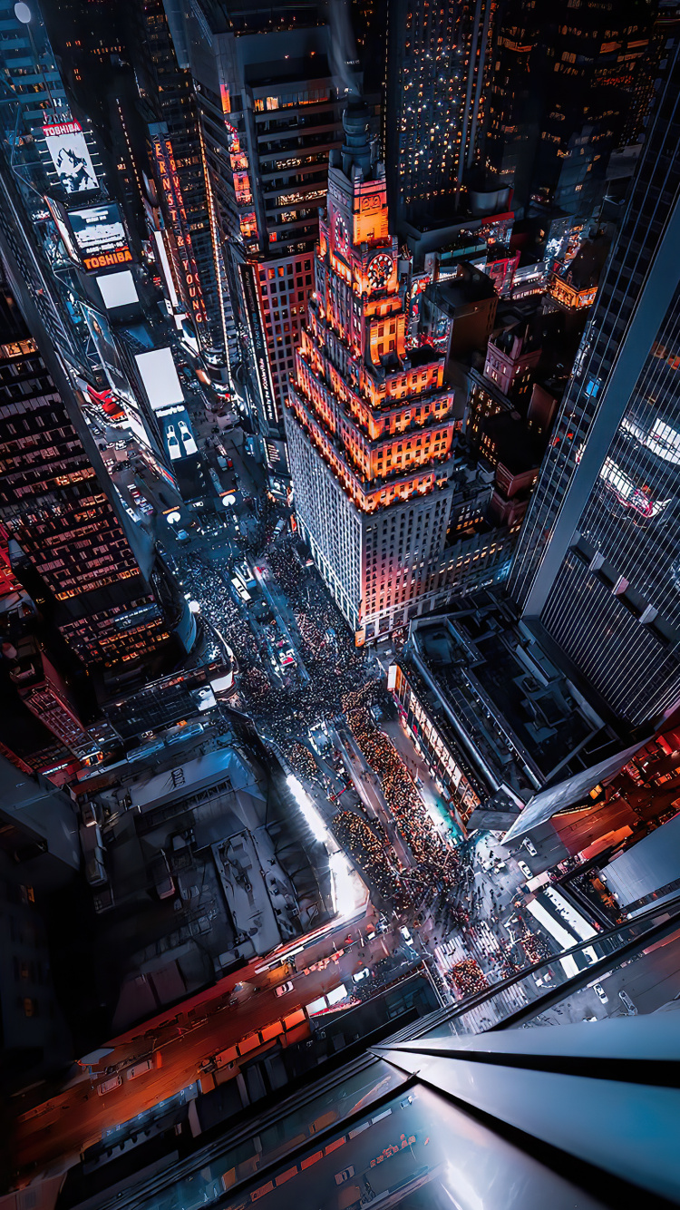 Обои здание, небоскреб, инфраструктура, вышка, мир в разрешении 750x1334