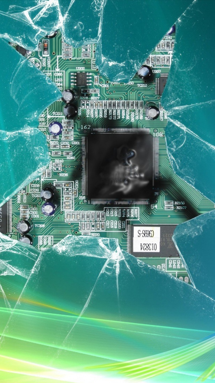 Обои технологии, графика, энергия, вода, небо в разрешении 750x1334