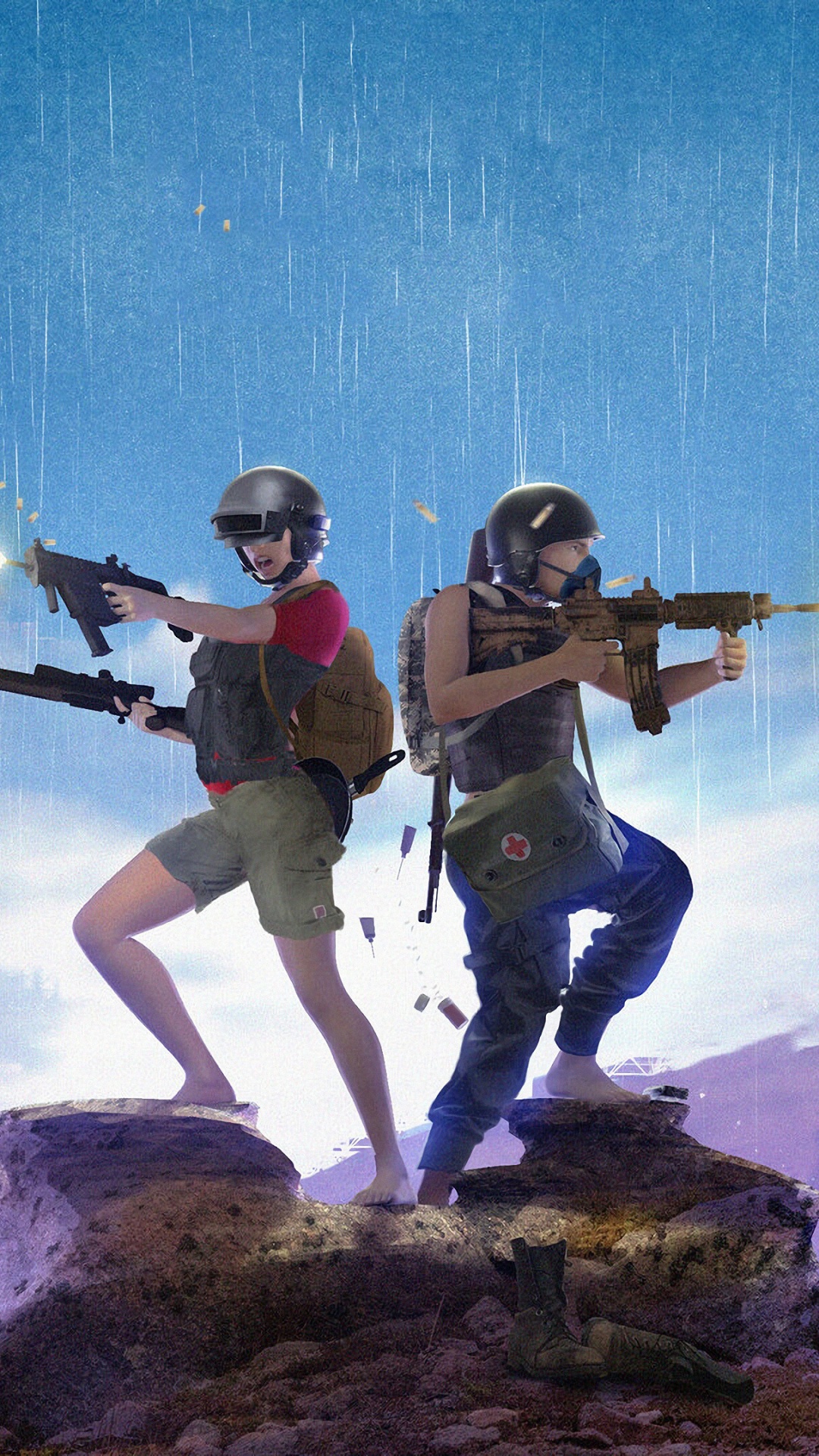 Обои фан арт, арт, облако, мир, пейзаж в разрешении 1080x1920