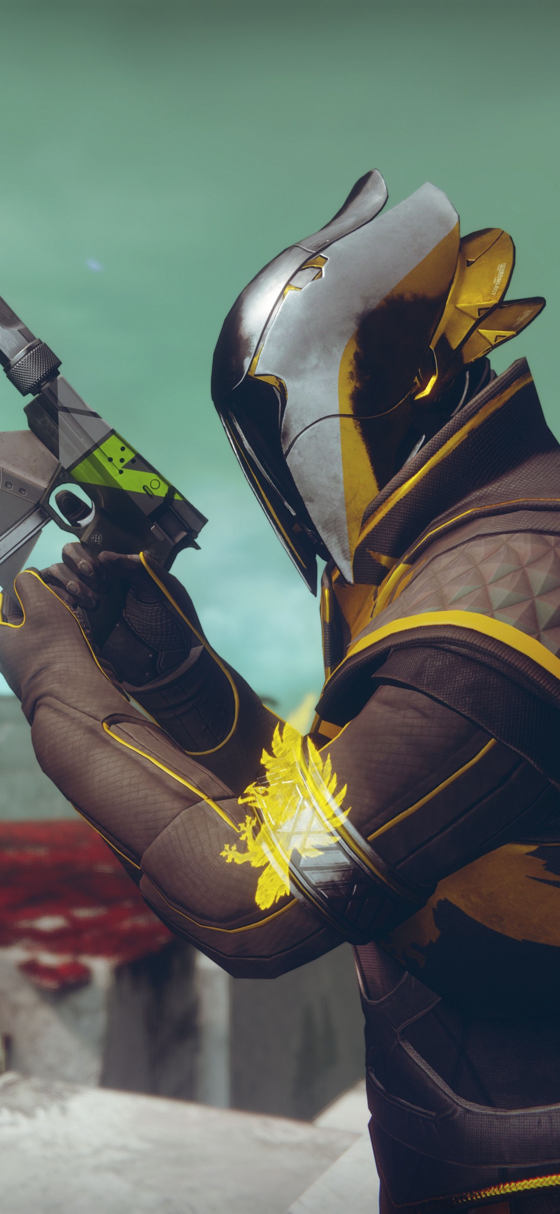 Обои playstation 4, игра, destiny 2, видеоигра, судьба в разрешении 1125x2436