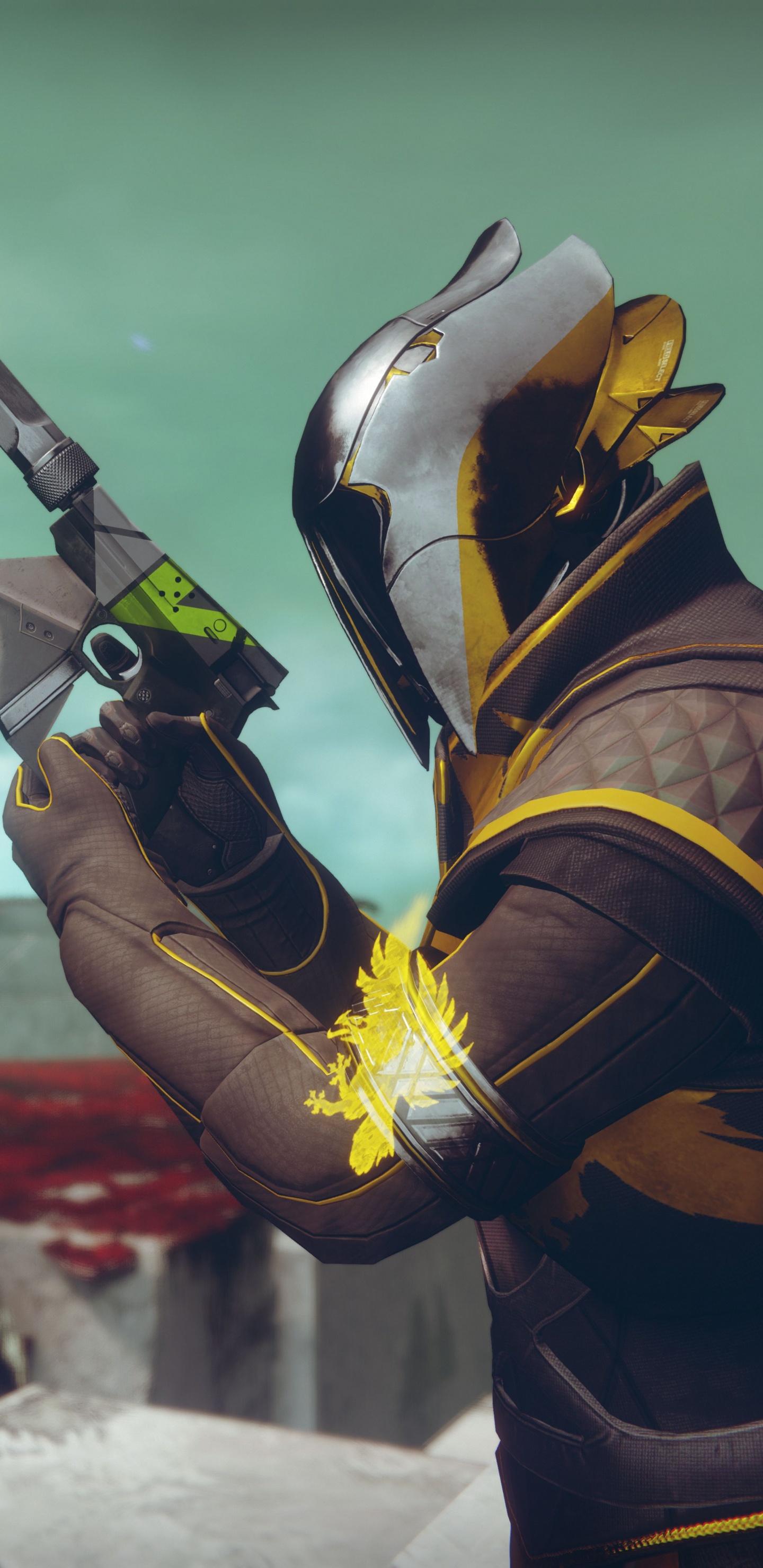 Обои playstation 4, игра, destiny 2, видеоигра, судьба в разрешении 1440x2960