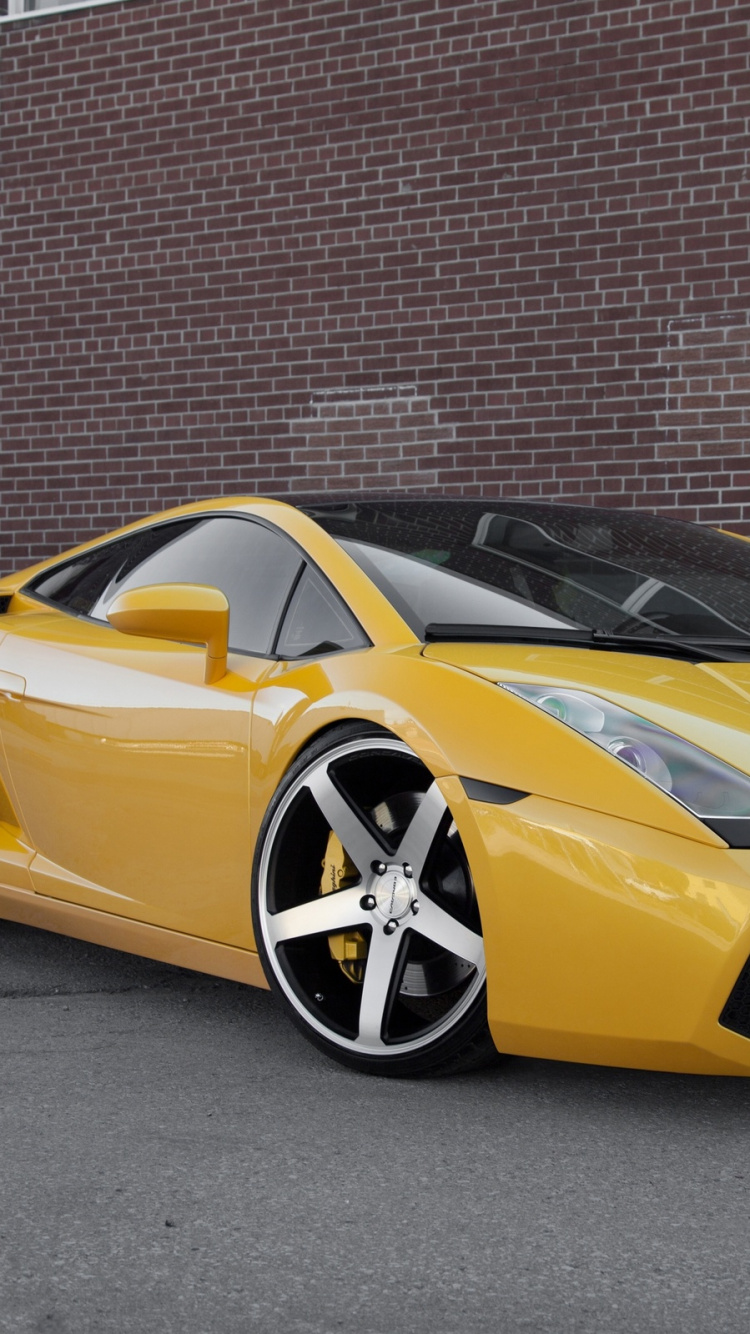 Обои lamborghini gallardo, Ламборджини, авто, спорткар, Ламборджини Галлардо ЛП560-4 в разрешении 750x1334