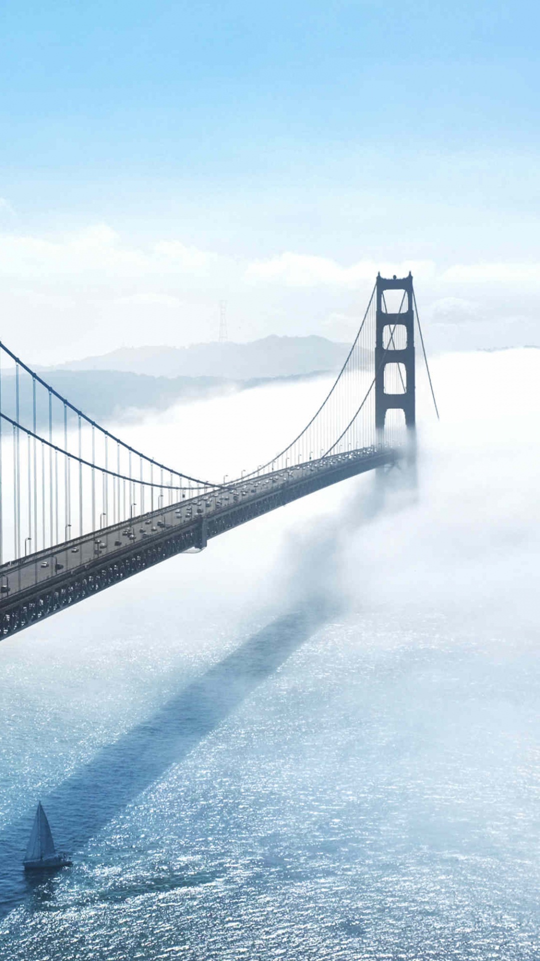 Обои мост Golden Gate, подвесной мост, мост, вантовый мост, extradosed мост в разрешении 1080x1920