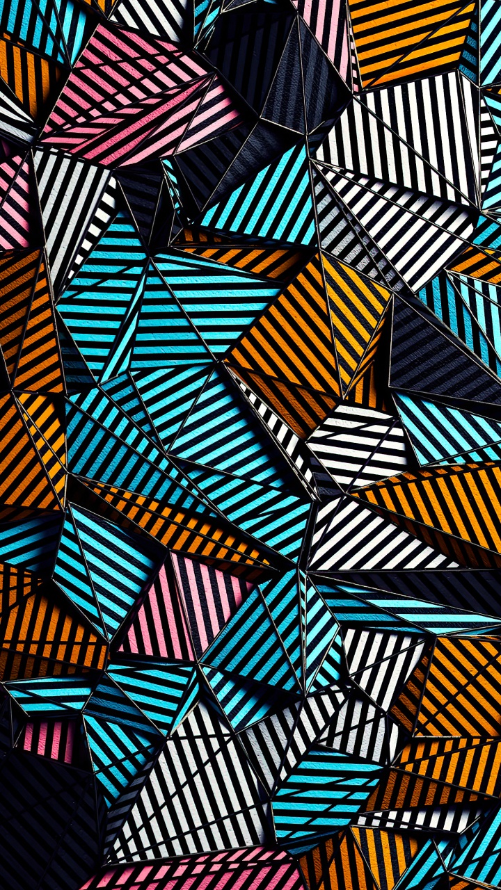 Обои узор, цифровое искусство, арт, дизайн, графический дизайн в разрешении 720x1280