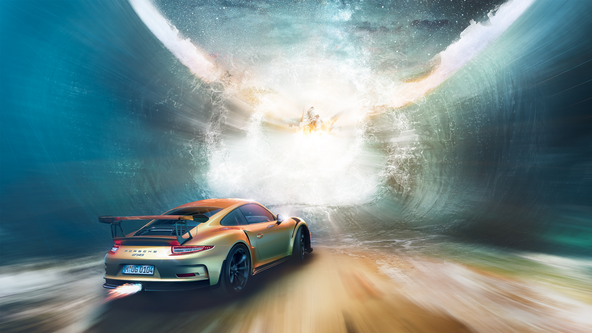 Обои спорткар, porsche 911 gt3, Порше, Порше 918 Спайдер, авто в разрешении 1920x1080