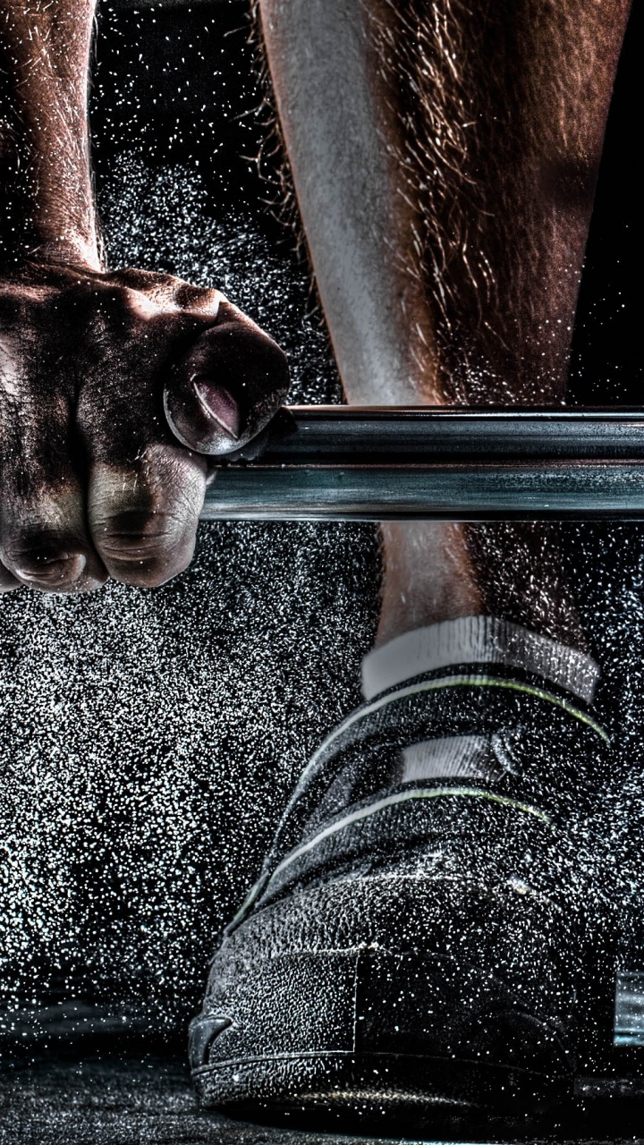 Обои фитнесс центр, физическая подготовка, упражнение, нога, темнота в разрешении 720x1280