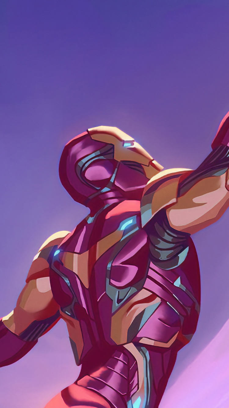 Обои Железный человек, комикс, комиксы Марвел, супергерой, Танцор в разрешении 750x1334