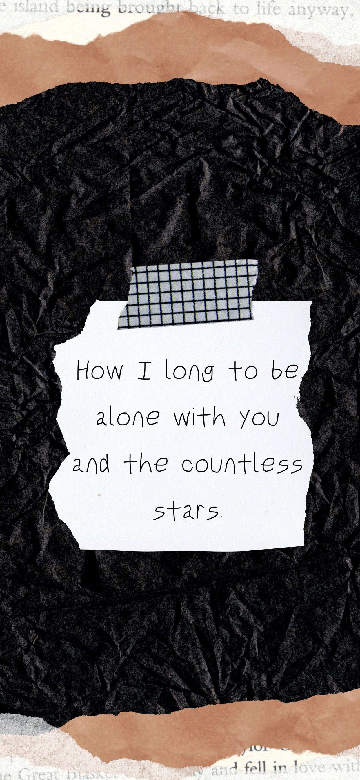 Обои черный, узор, Нори, Nokia, этикетка в разрешении 1242x2688