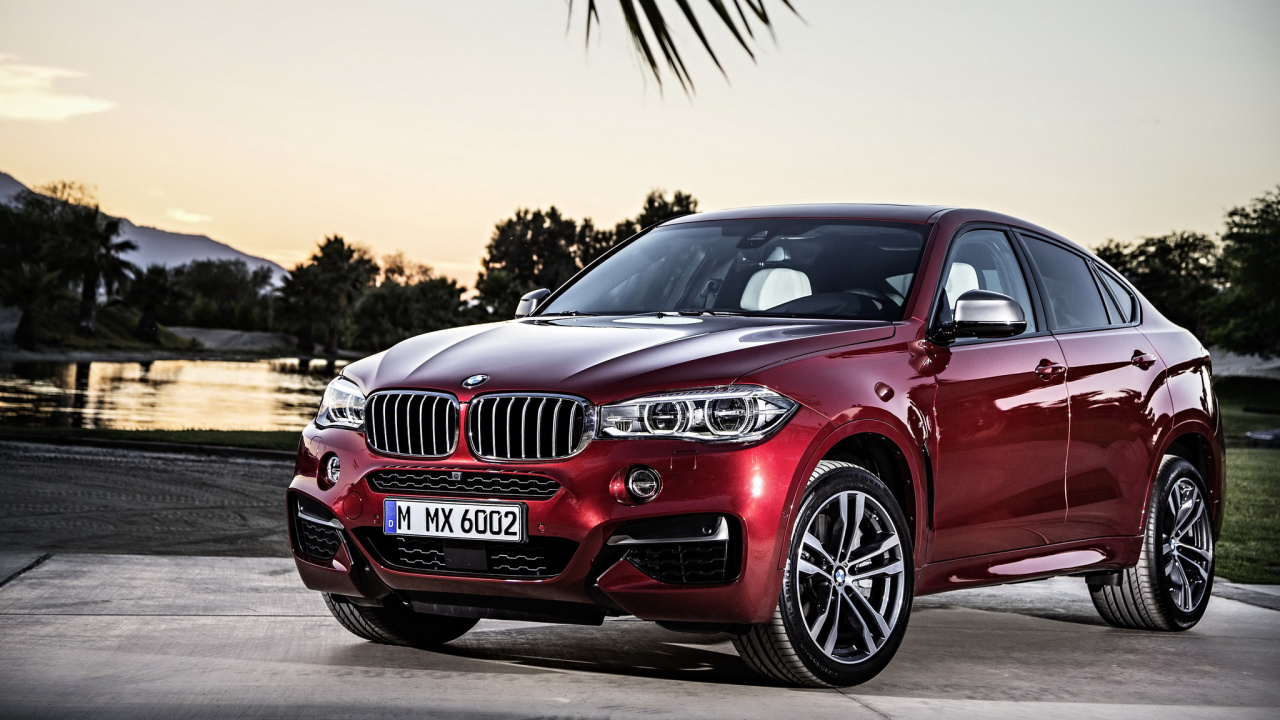 Обои bmw x6, bmw, авто, спорткар, спортивный автомобиль в разрешении 1280x720