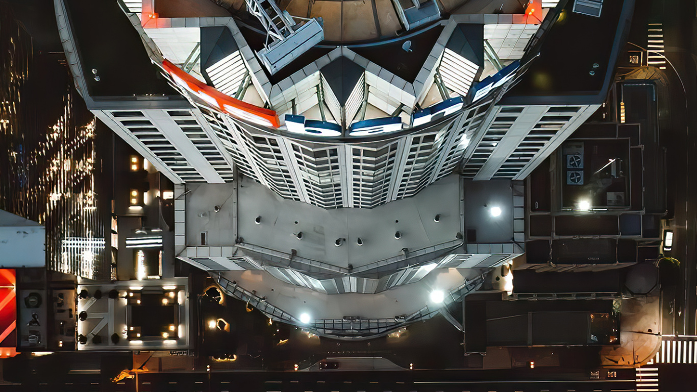 Обои башня, здание, архитектура, вышка, город в разрешении 1366x768