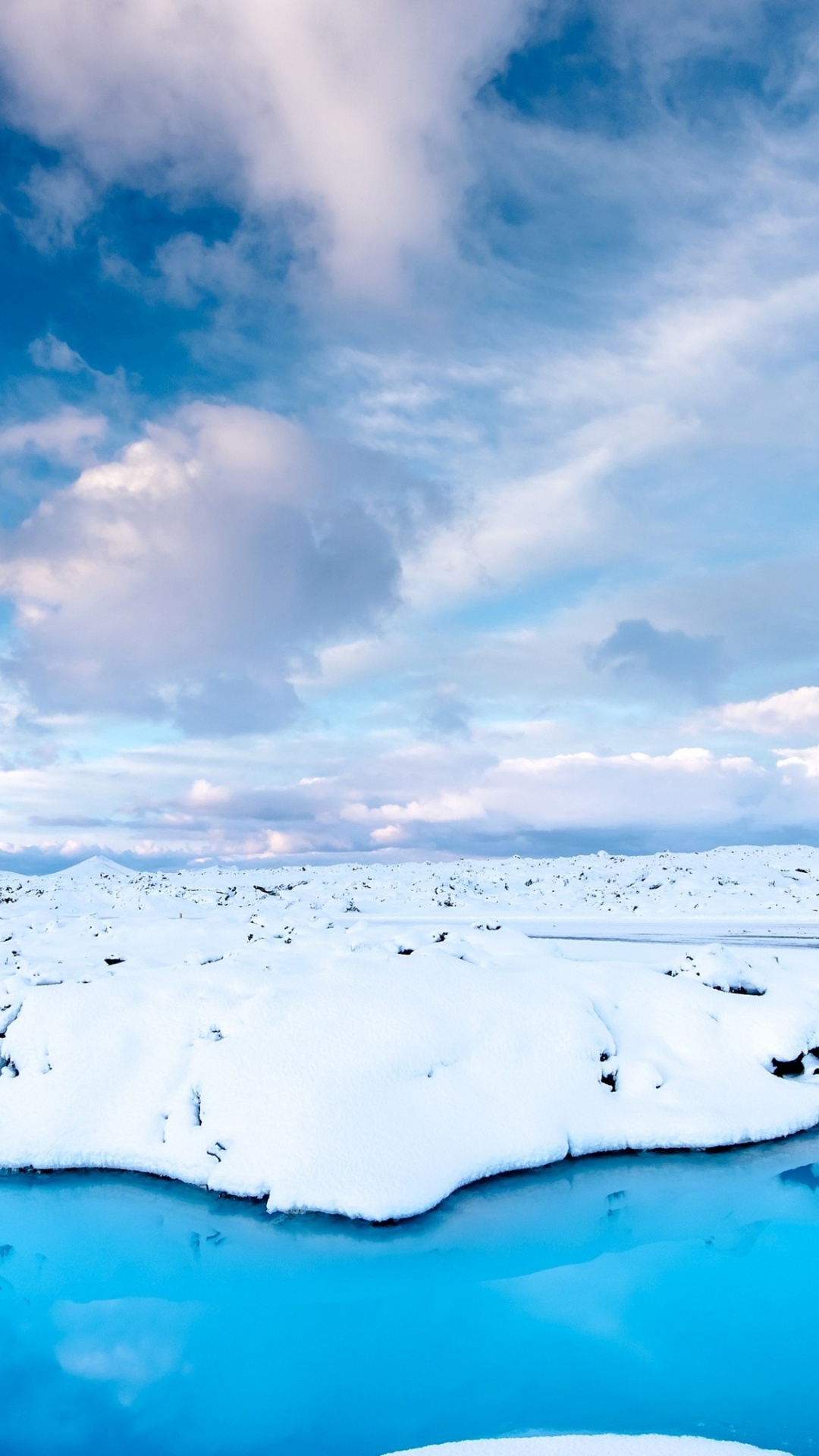 Обои Исландия, облако, вода, гидроресурсы, снег в разрешении 1080x1920