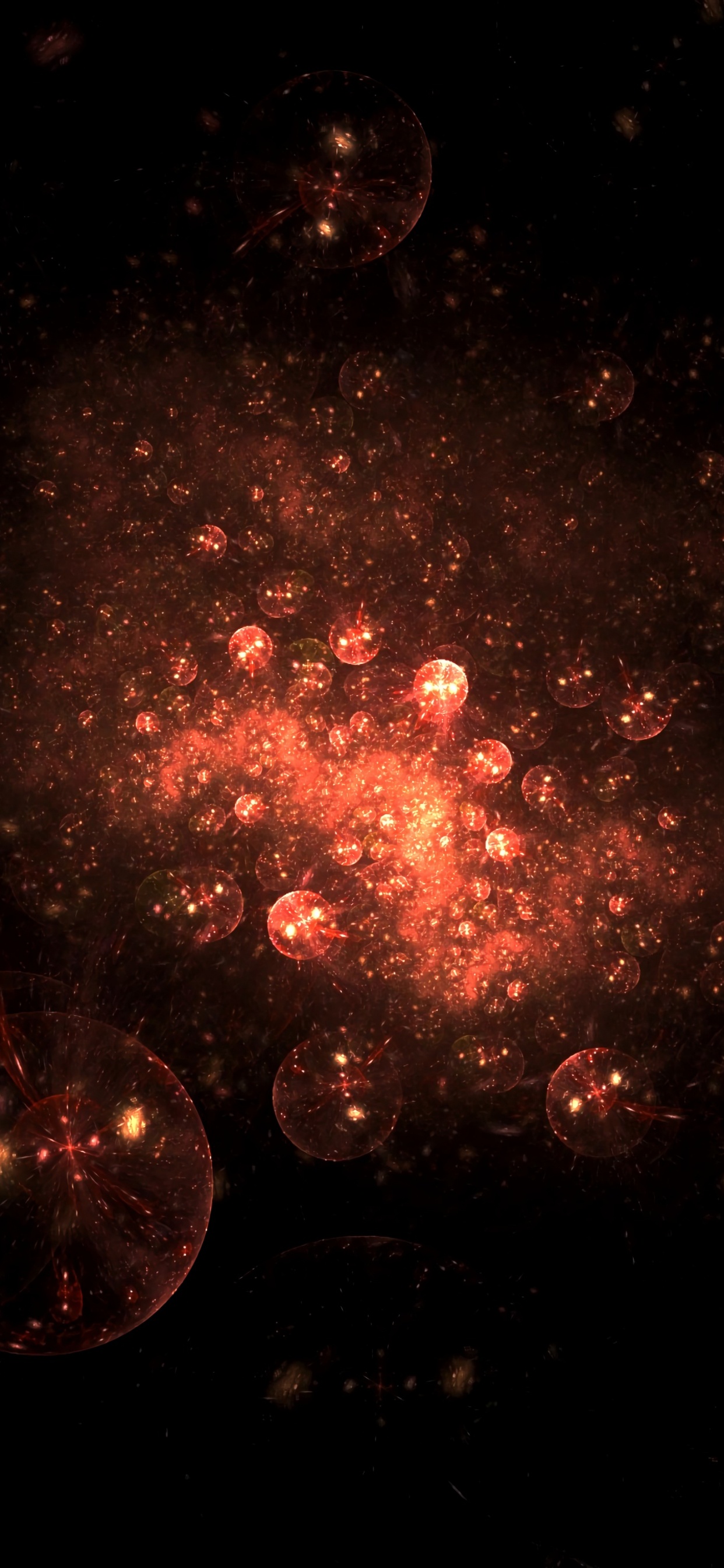 Обои атмосфера земли, земля, салют, темнота, вода в разрешении 1242x2688