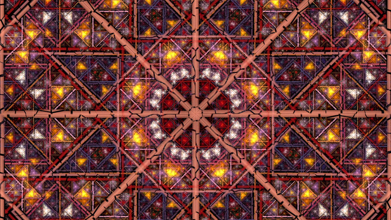 Обои узор, симметрия, коричневый цвет, дизайн, арт в разрешении 1280x720