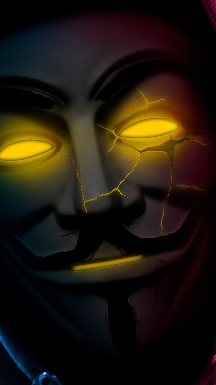 Обои бровь, рот, пурпур, мультфильм, улыбка в разрешении 720x1280