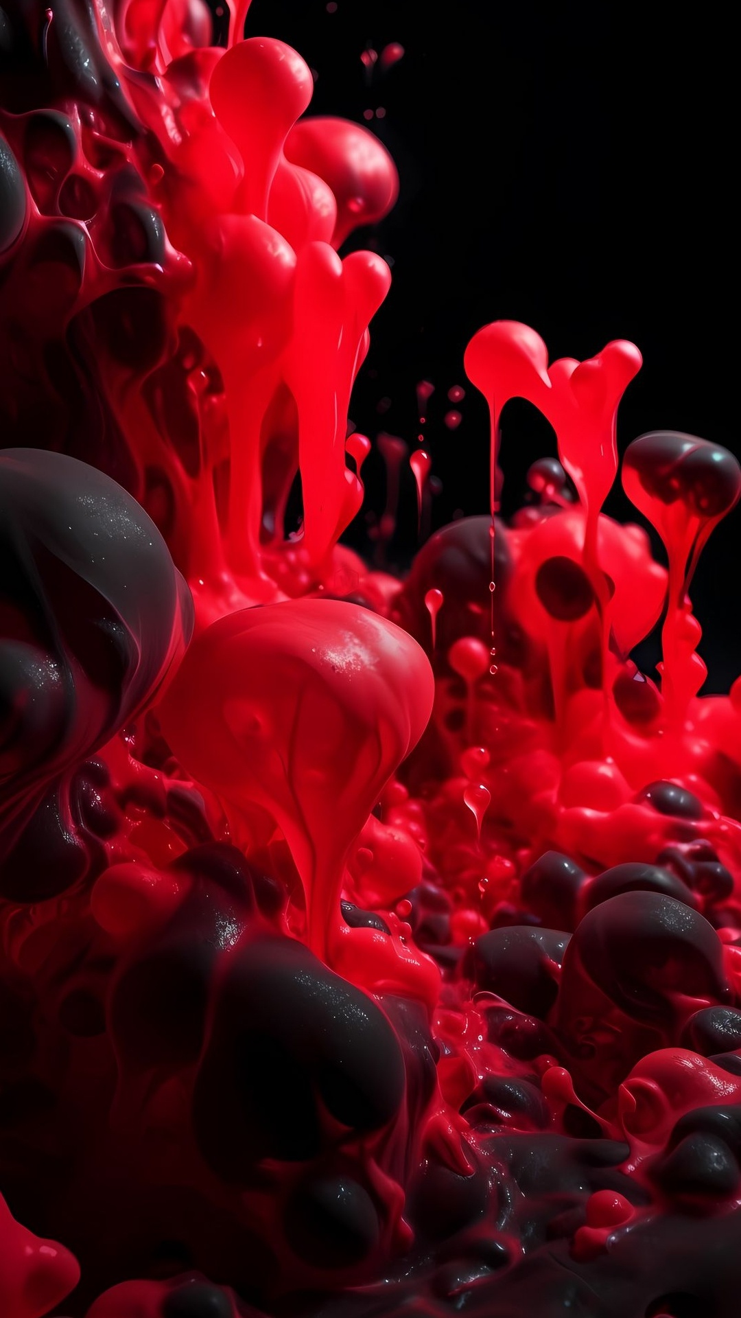 Обои воздушный шарик, лепесток, растение, розовый, игрушка в разрешении 1080x1920